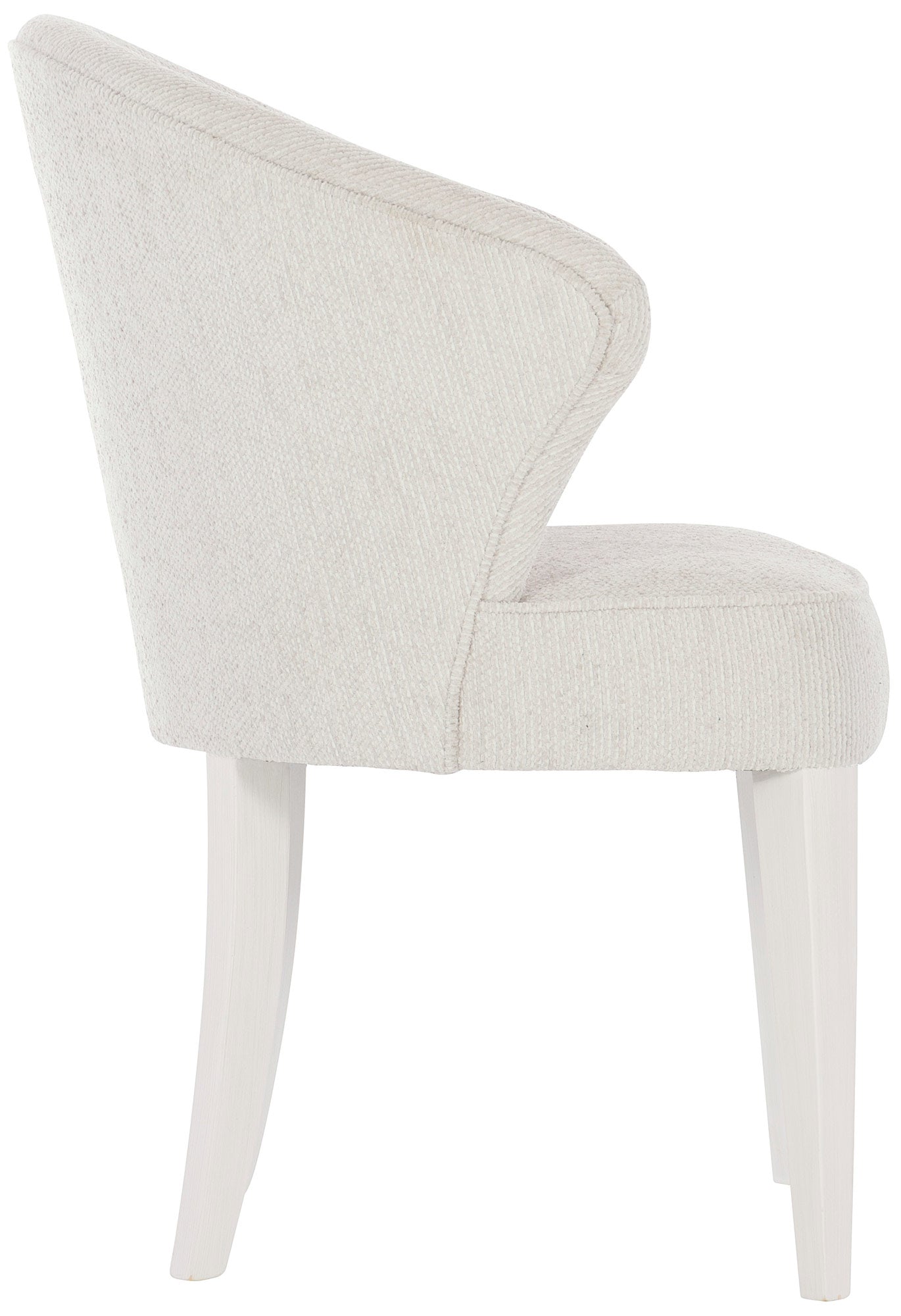 Bernhardt Furniture Silhouette Arm Chair in Eggshell