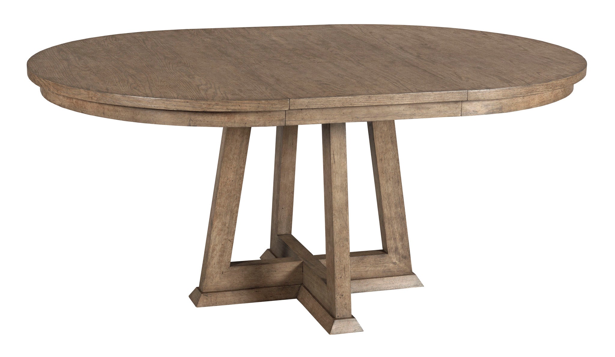 American Drew Skyline Knox Round Dining Table in Smoke