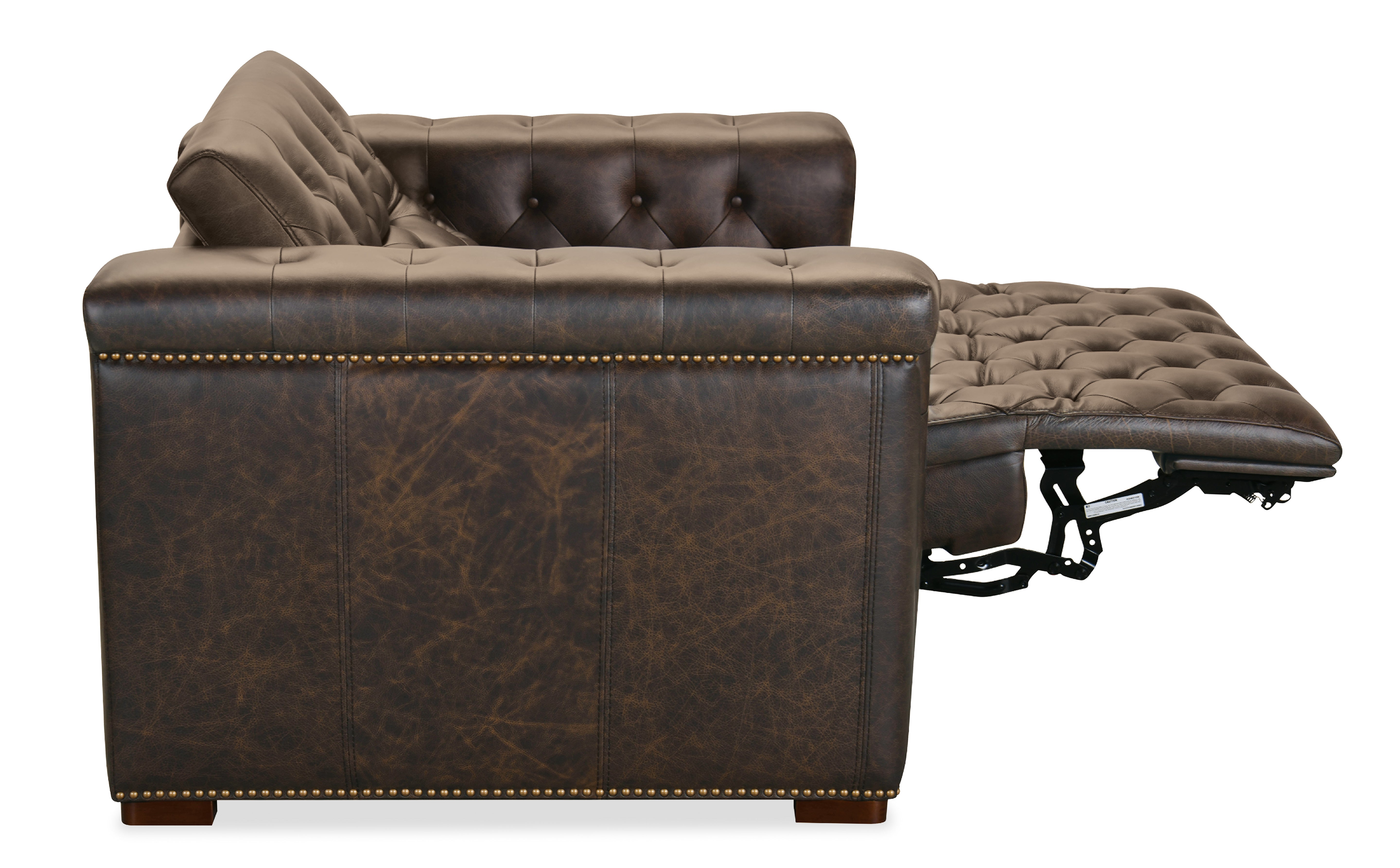 Hooker Furniture Savion Deux Power Recliner with Power Headrest in Brown