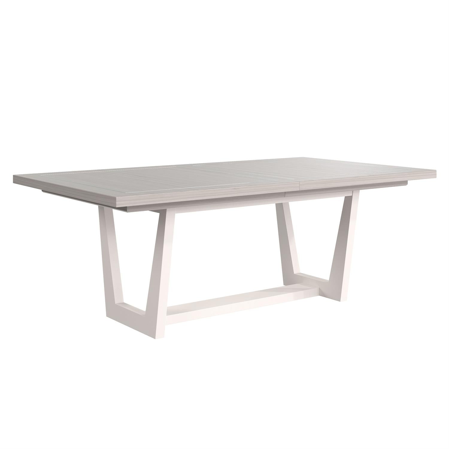 Bernhardt Furniture Stratum Rectangular Dining Table in Fossil