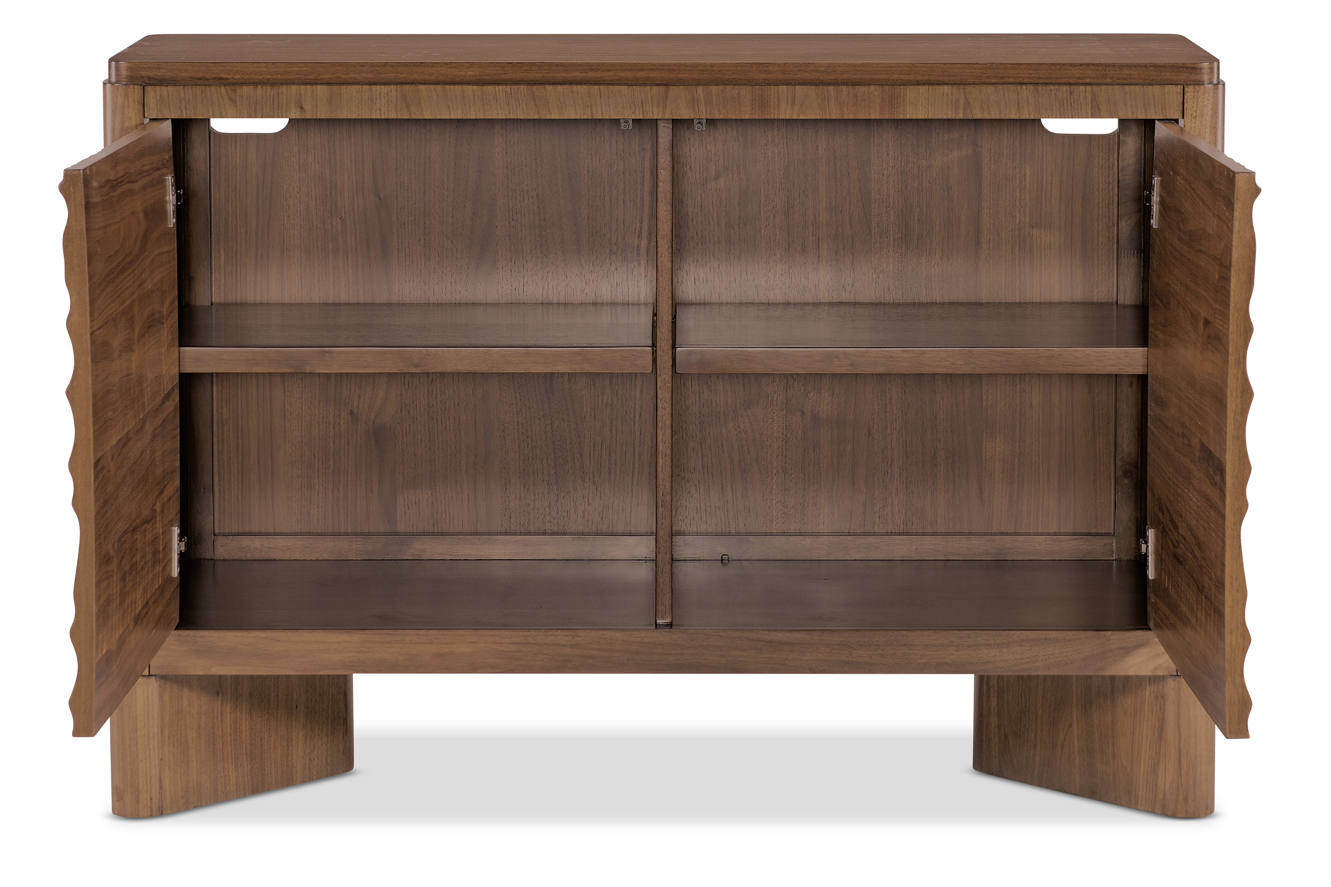 Hooker Furniture Eleana Two Door Chest in Medium Wood