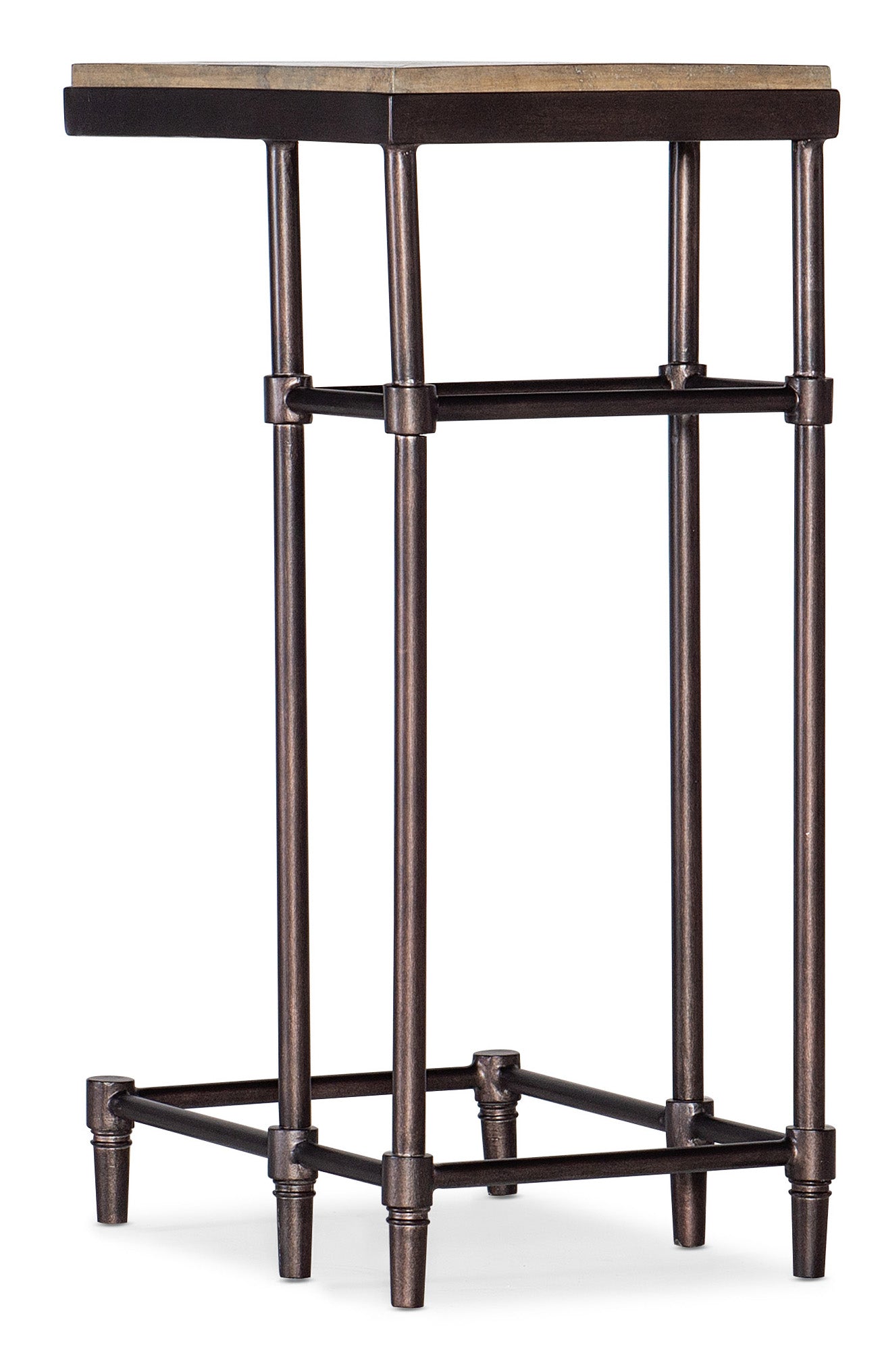 Hooker Furniture St. Armand Chairside Table in Light Wood