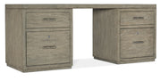 Hooker Furniture Linville Falls 72" Desk with Two Files