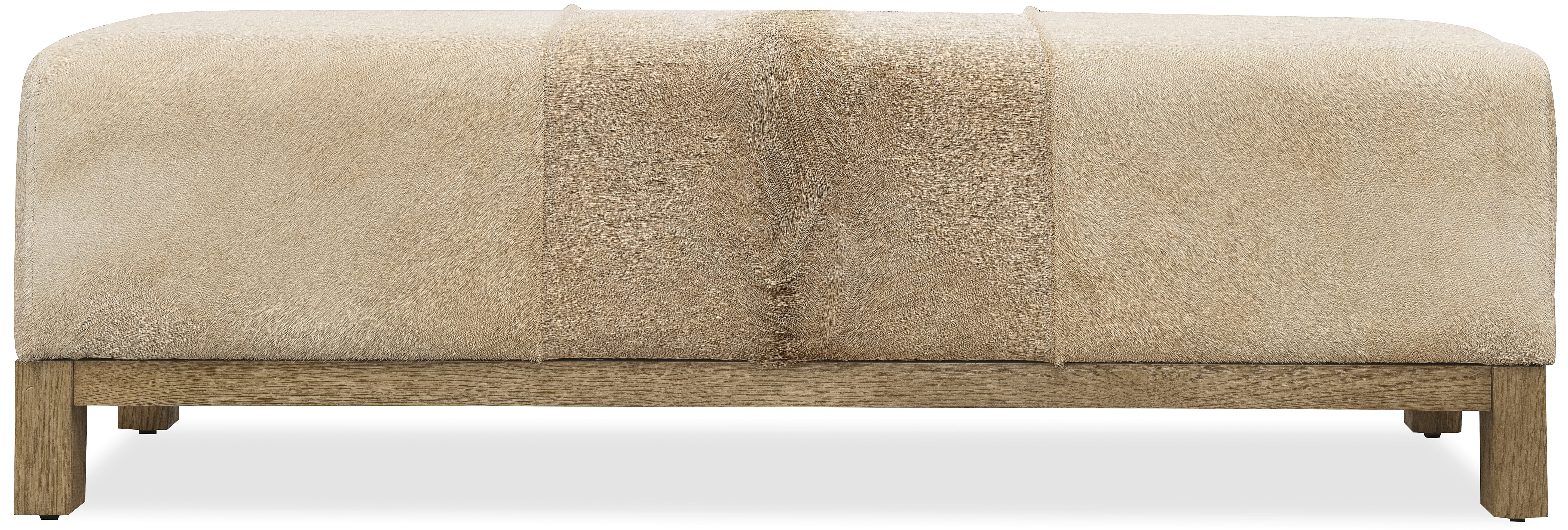 Hooker Furniture Melange Holy Cow Bench in Brown