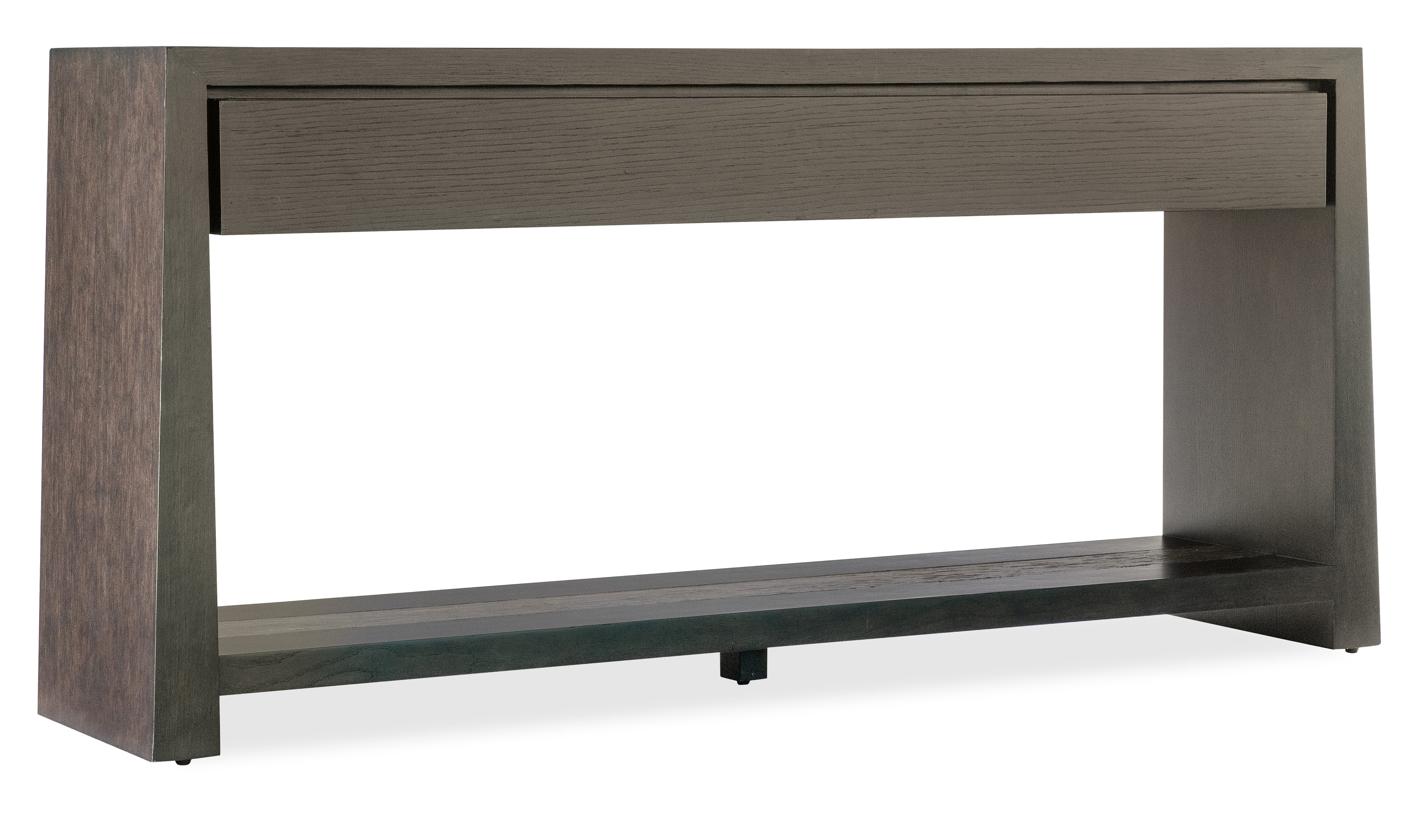 Hooker Furniture Commerce & Market Kubrick Console Table in Dark Wood