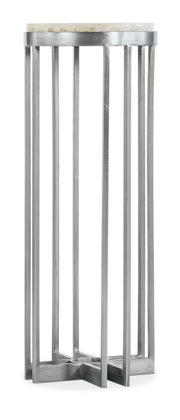 Hooker Furniture Melange Marin 32in Accent End Table in Silvers