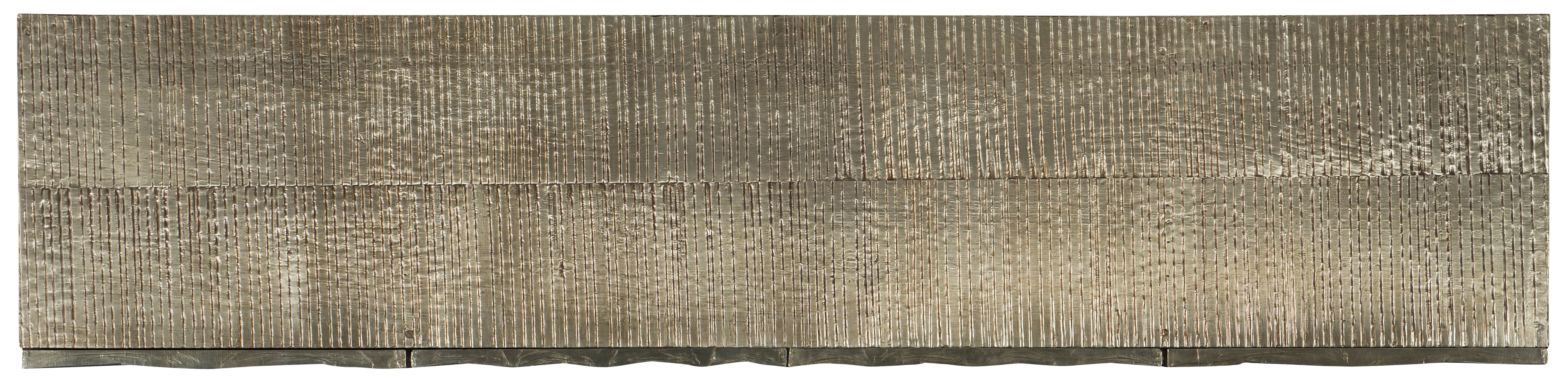 Hooker Furniture Big Bang 78in Entertainment Console in Silvers