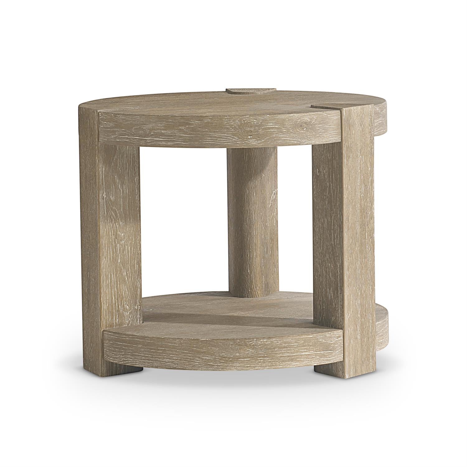 Bernhardt Furniture Tribeca Side Table in Aurum
