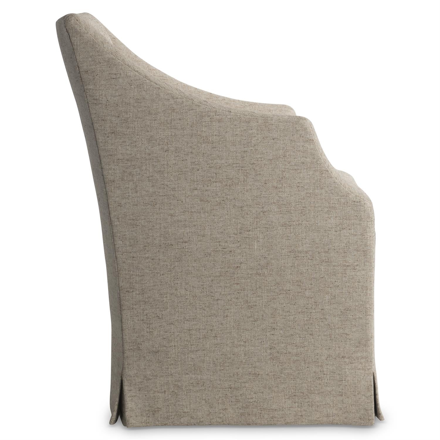 Bernhardt Furniture Tribeca Dining Arm Chair in Aurum
