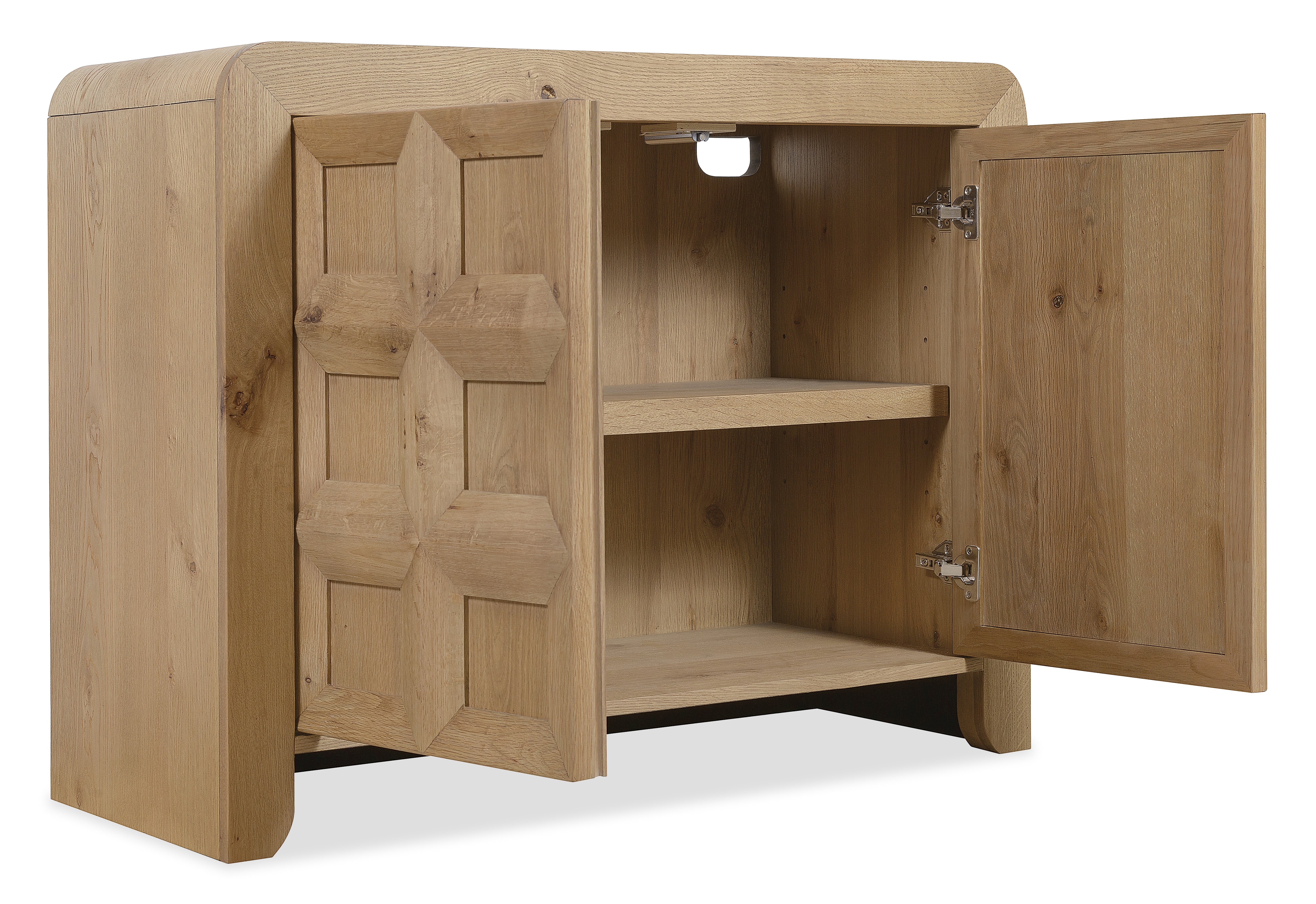 Hooker Furniture Commerce and Market Haven Accent Chest in Medium Wood