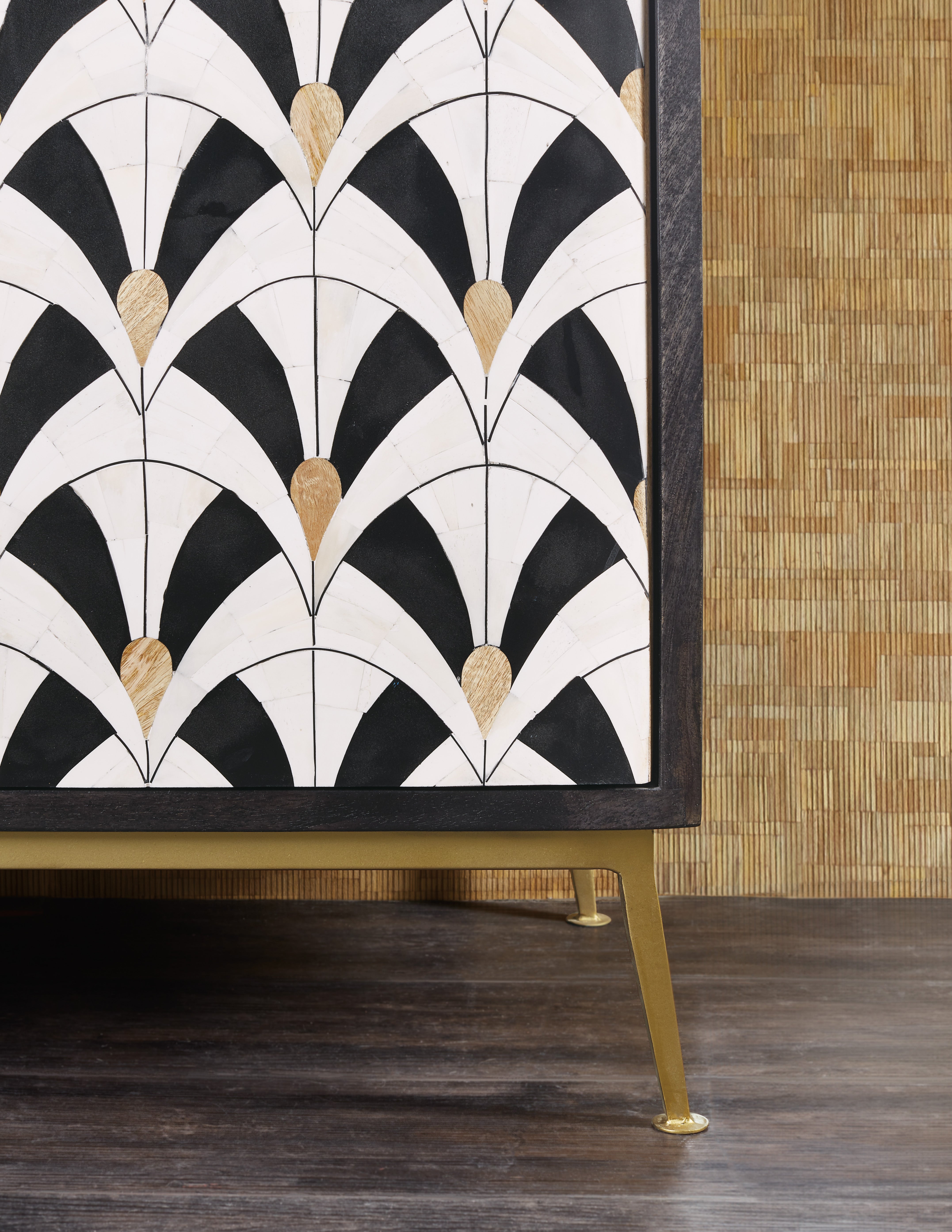 Hooker Furniture Melange Renee Credenza in Blacks