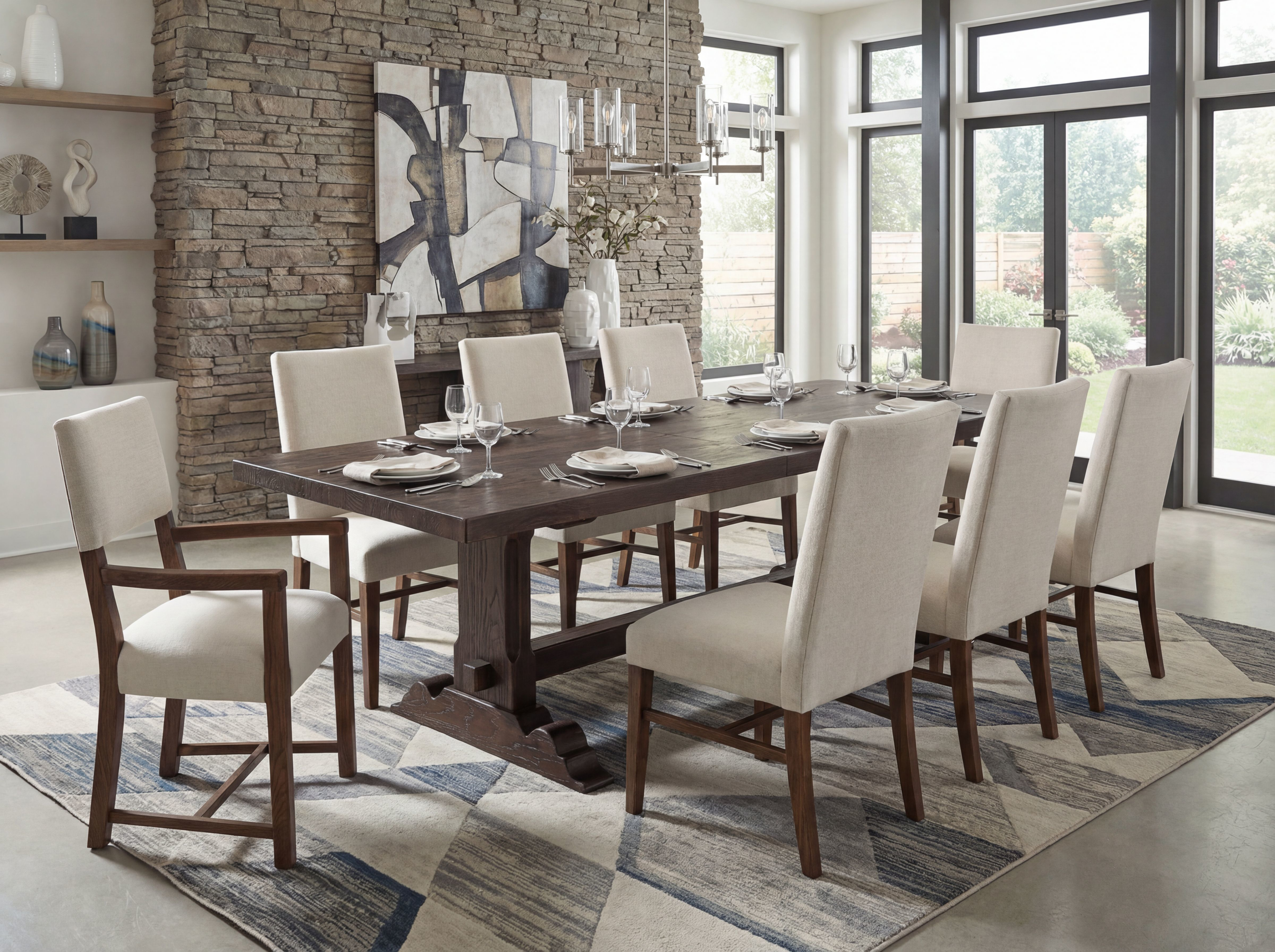 Hooker Furniture Driftwood Upholstered Side Chair