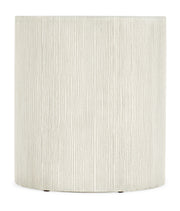 Hooker Furniture Serenity Swale Round Side Table in Gray