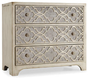 Hooker Furniture Sanctuary Fretwork Chest-Pearl Essence in Beige