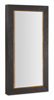 Hooker Furniture Big Sky Floor Mirror withJewelry Storage in Grays
