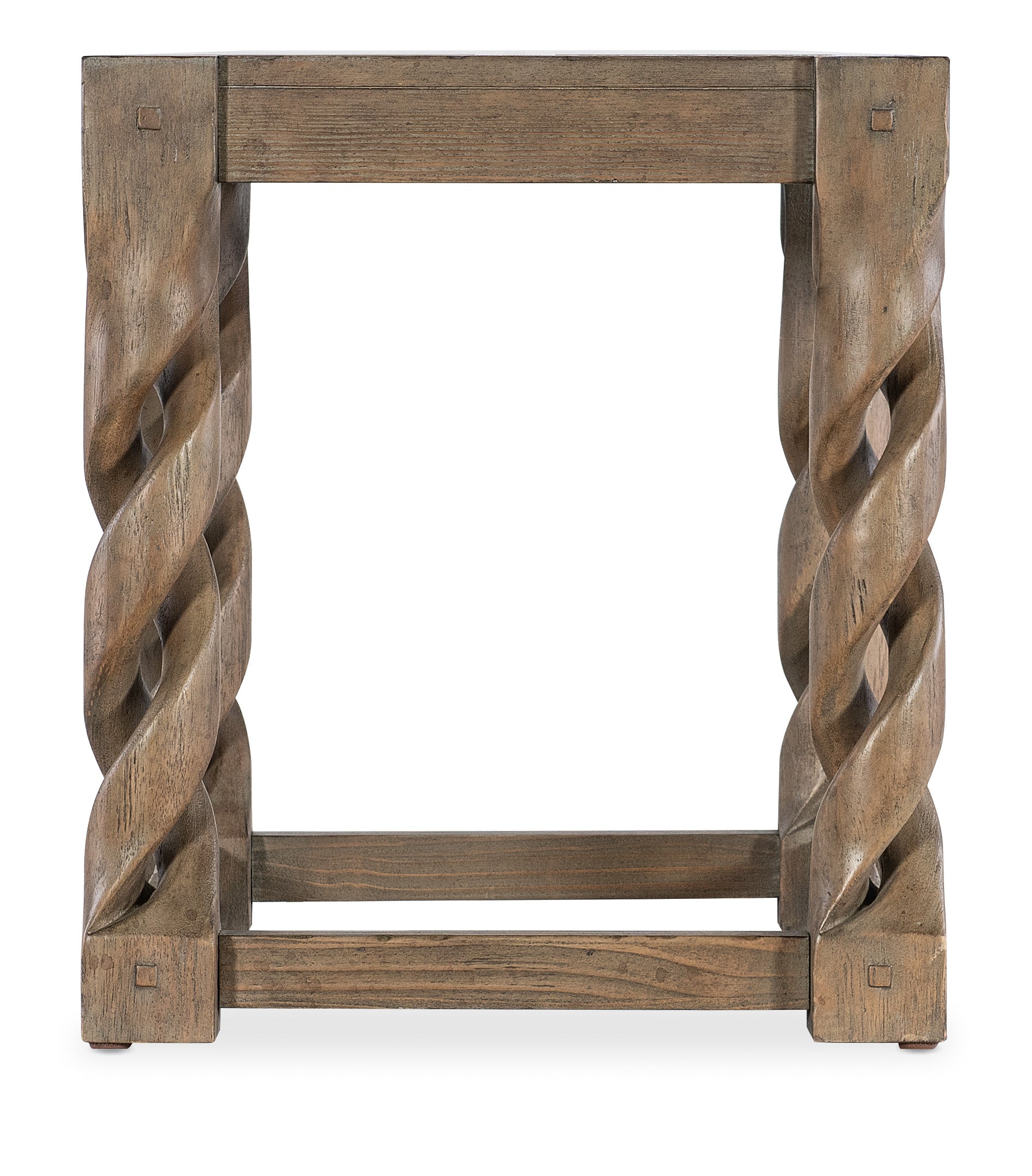 Hooker Furniture Commerce & Market Jack O'bein End Table in Medium Wood