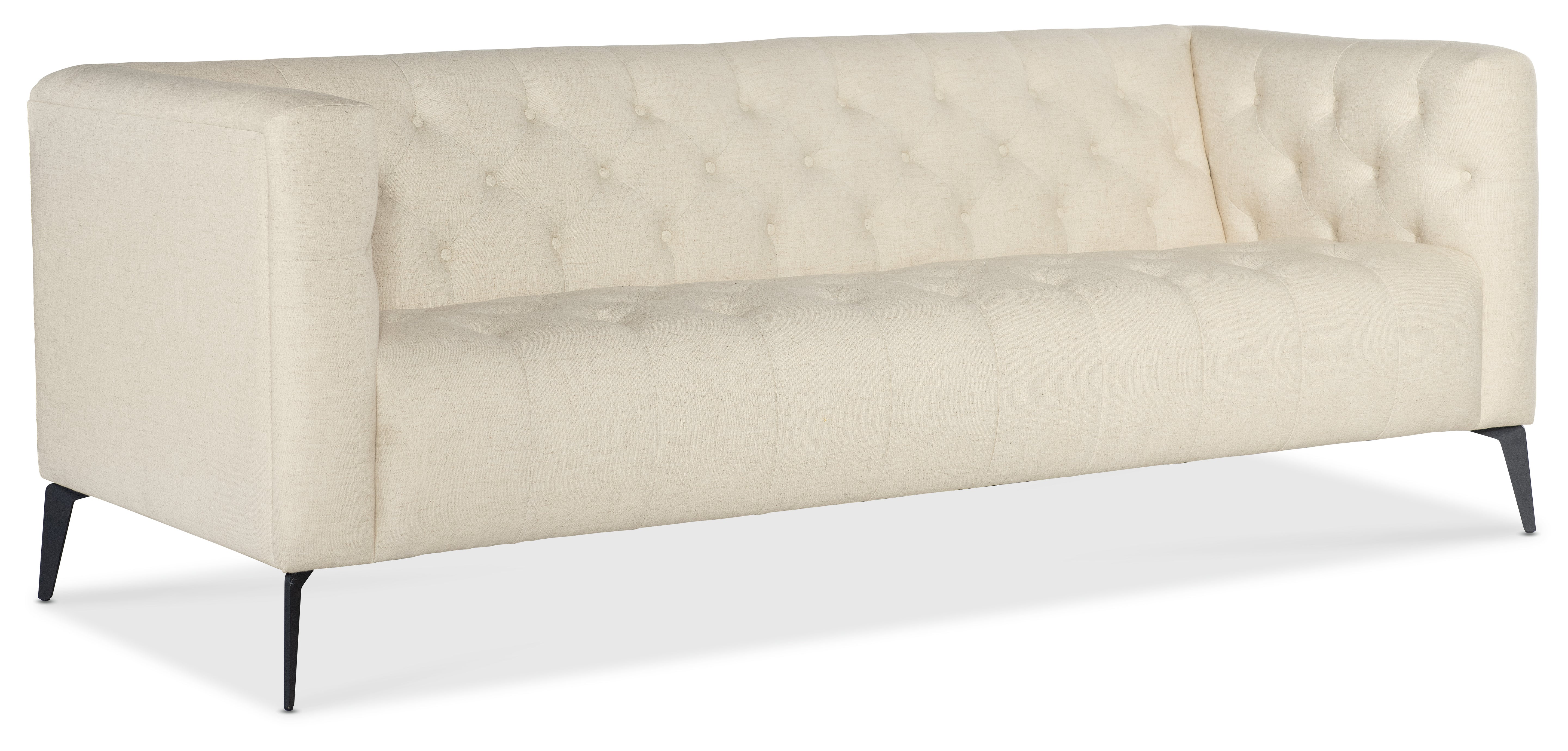 Hooker Furniture Nicolla Stationary Sofa in Beige