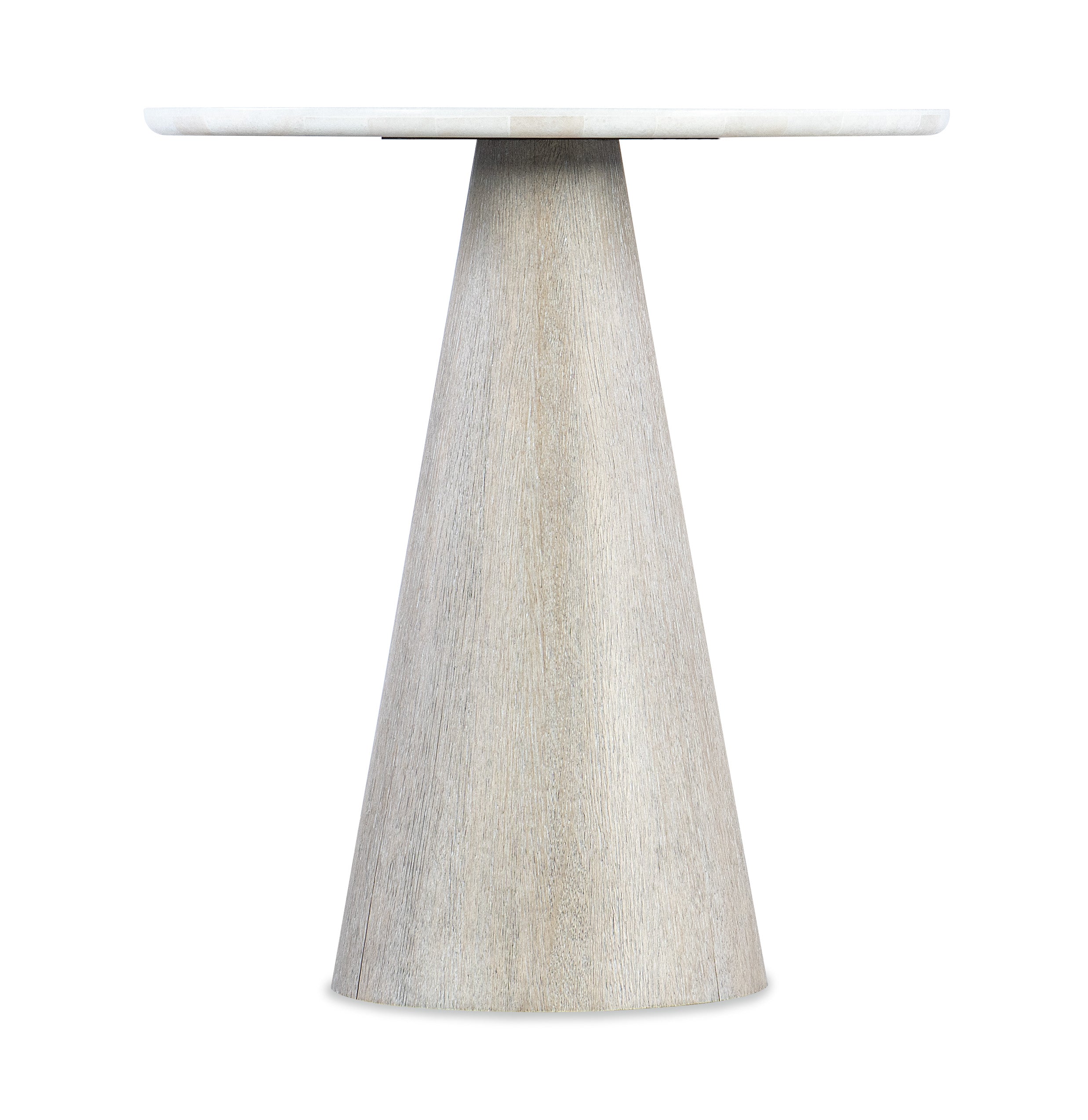 Hooker Furniture Modern Mood Round Accent Table in Light Brown