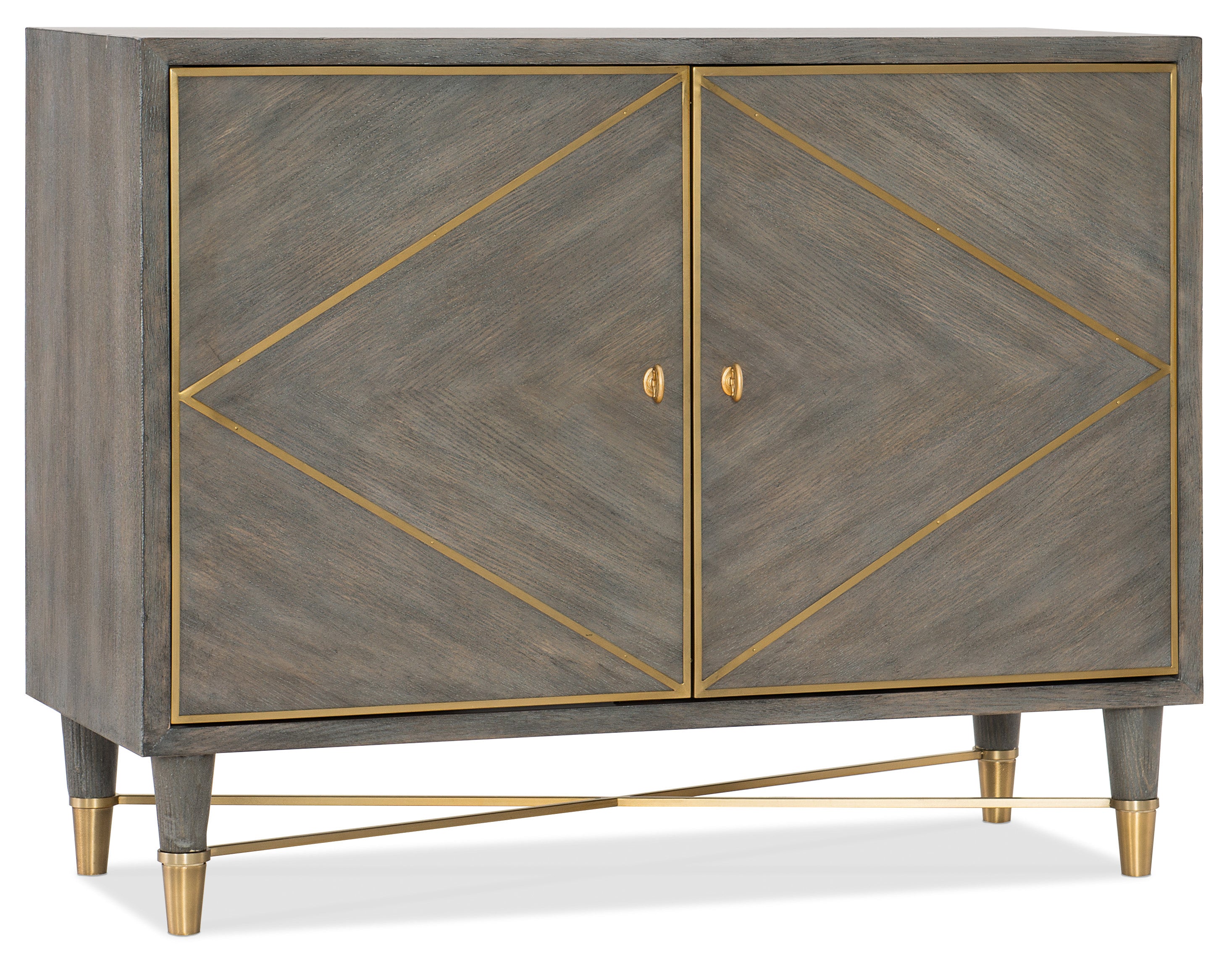 Hooker Furniture Melange Breck Chest in Gray