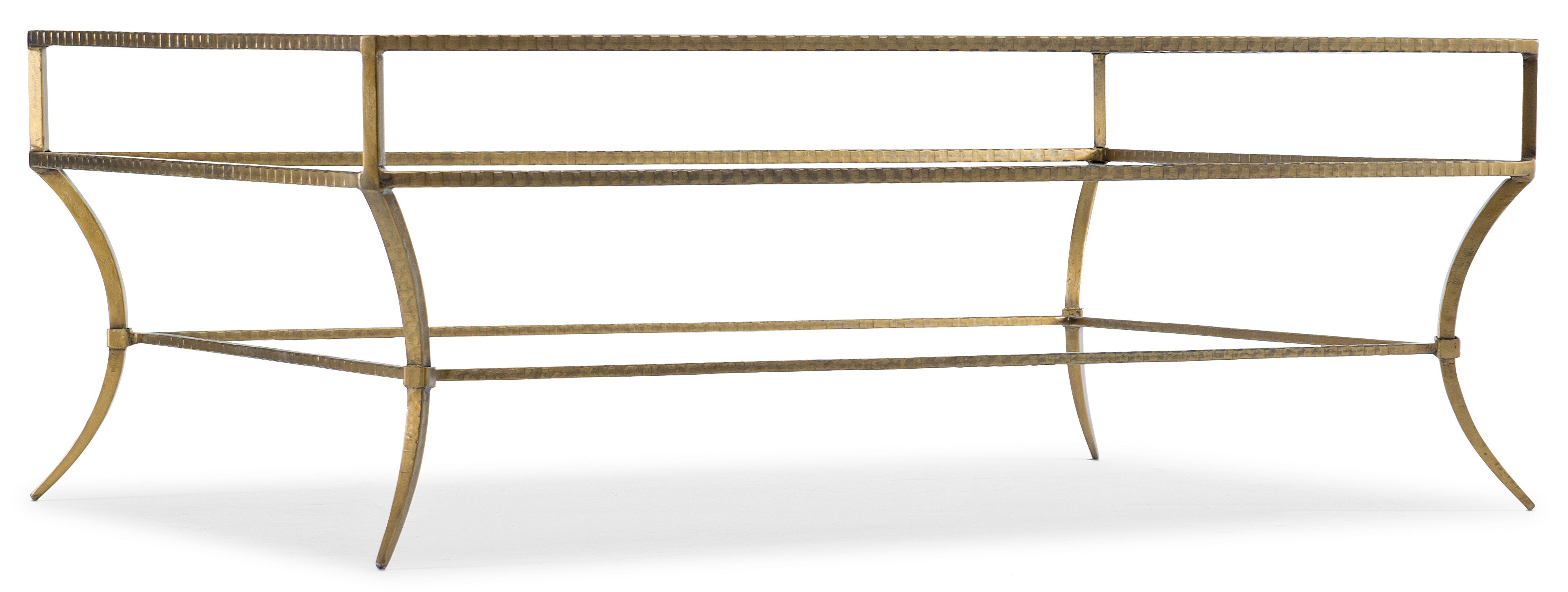 Hooker Furniture Laureng Cocktail Table in Gold
