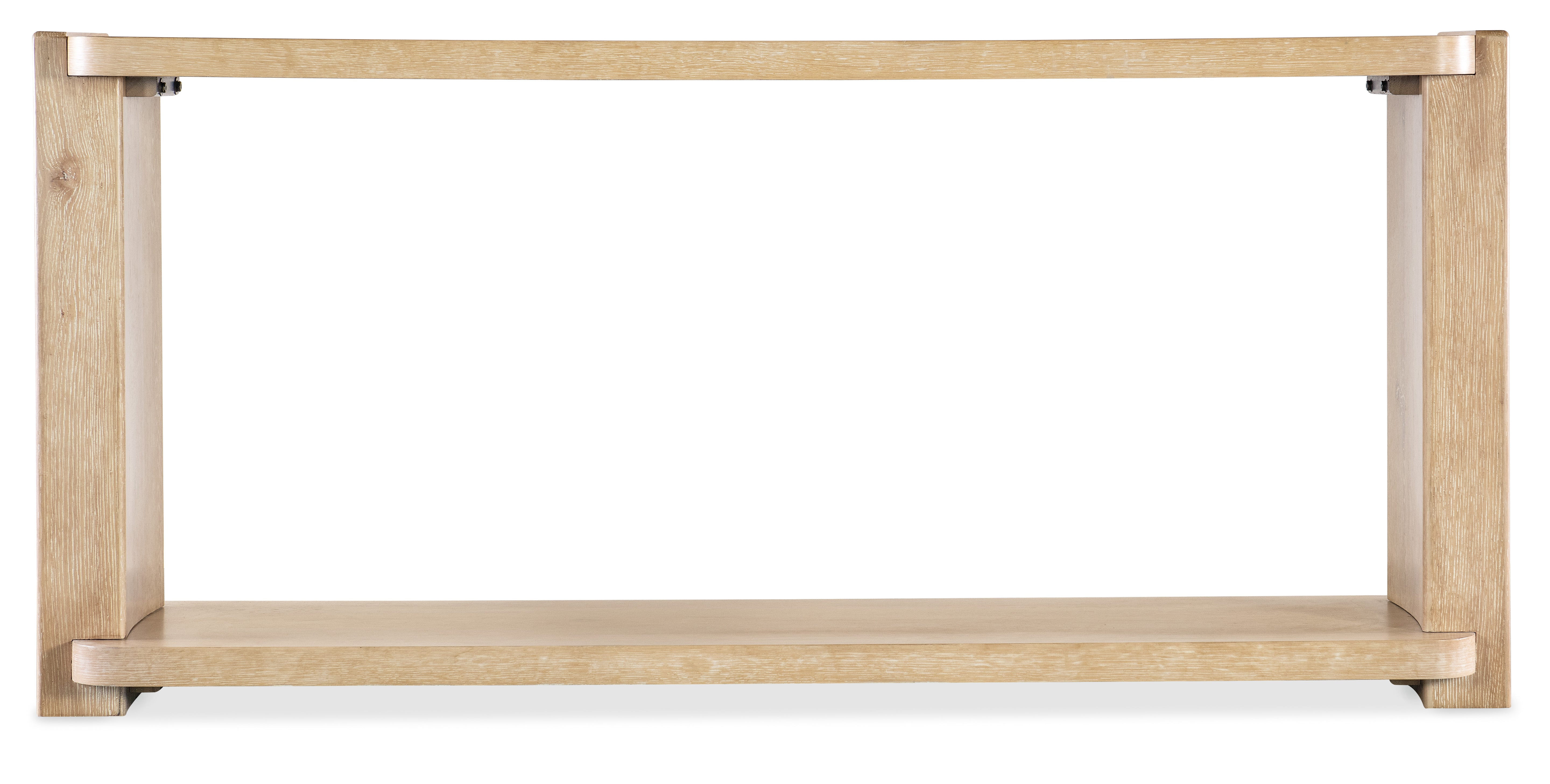 Hooker Furniture Retreat Console Table in Light Wood