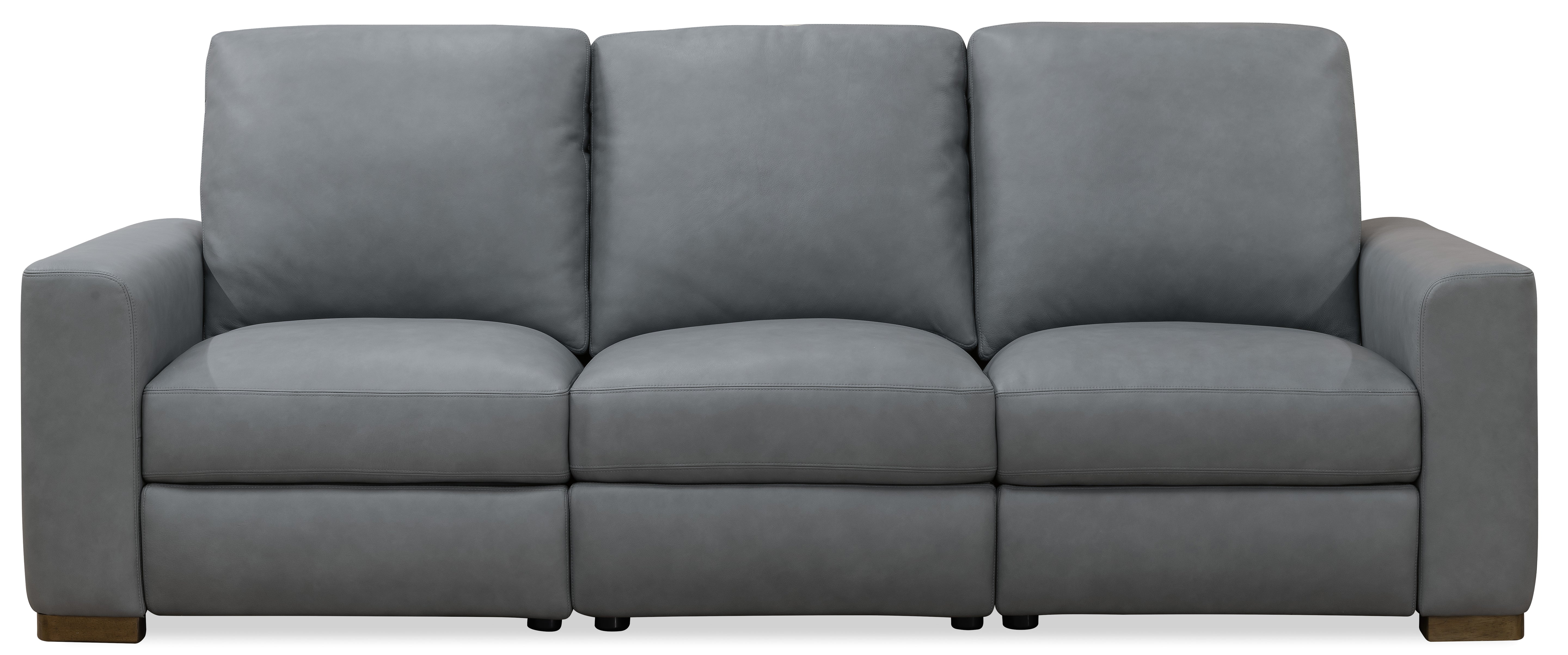 Hooker Furniture Optimus Three Seat Sofa in Grey