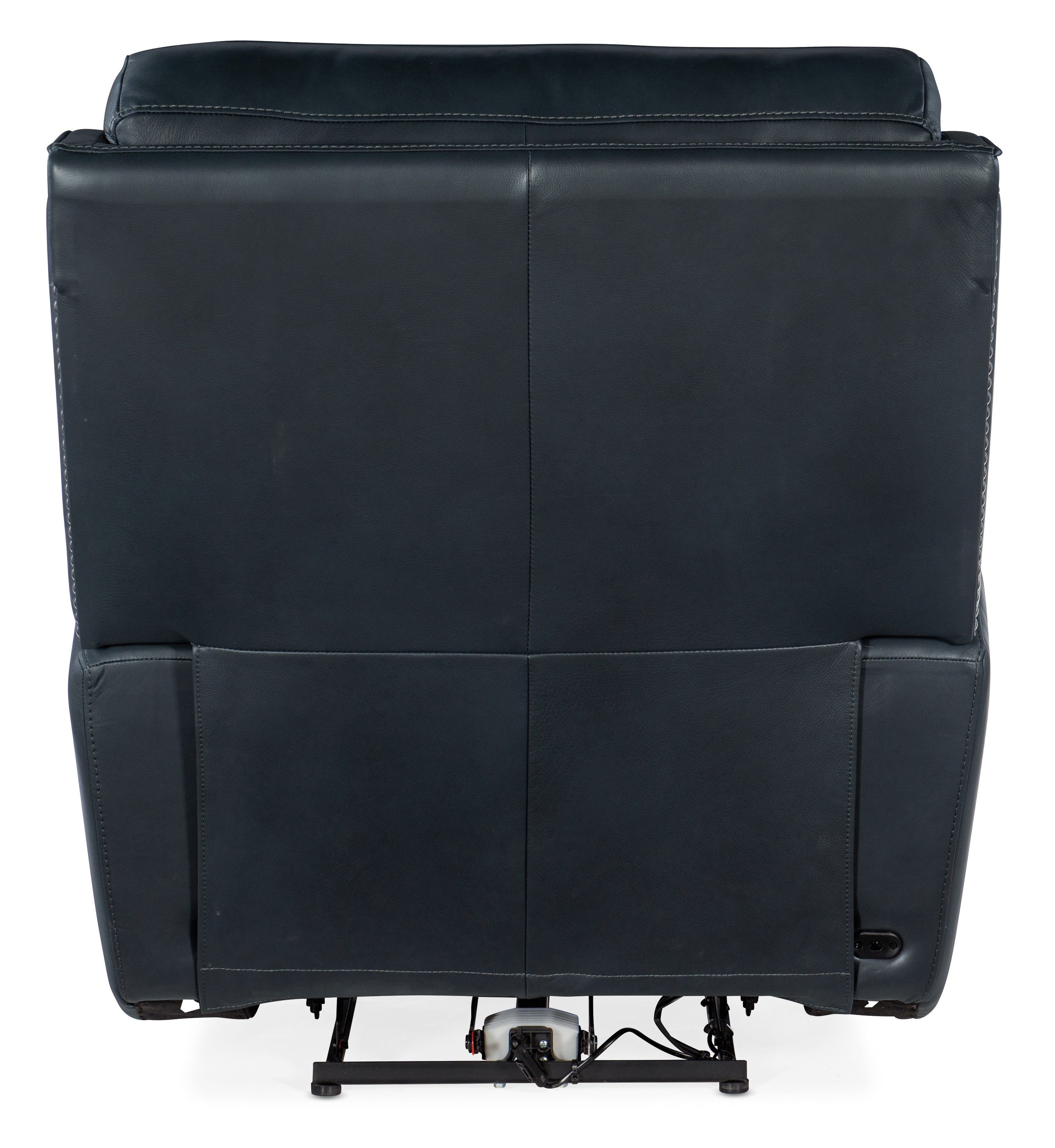 Hooker Furniture Ruthe Zero Gravity Power Recliner with Power Headrest in Dark Blue