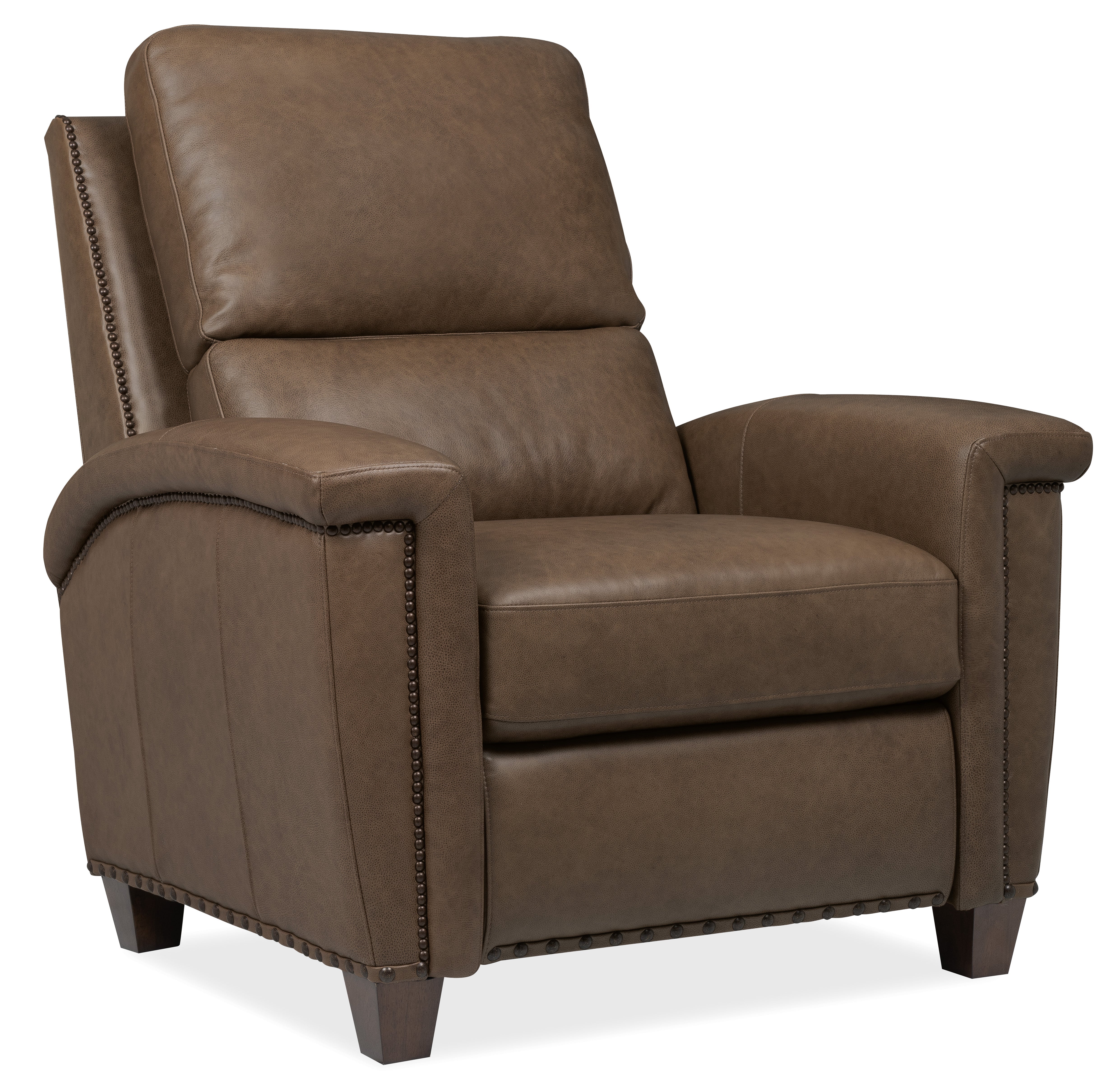 Hooker Furniture Julian Zero Gravity Power Recliner with Power Headrest in Brown