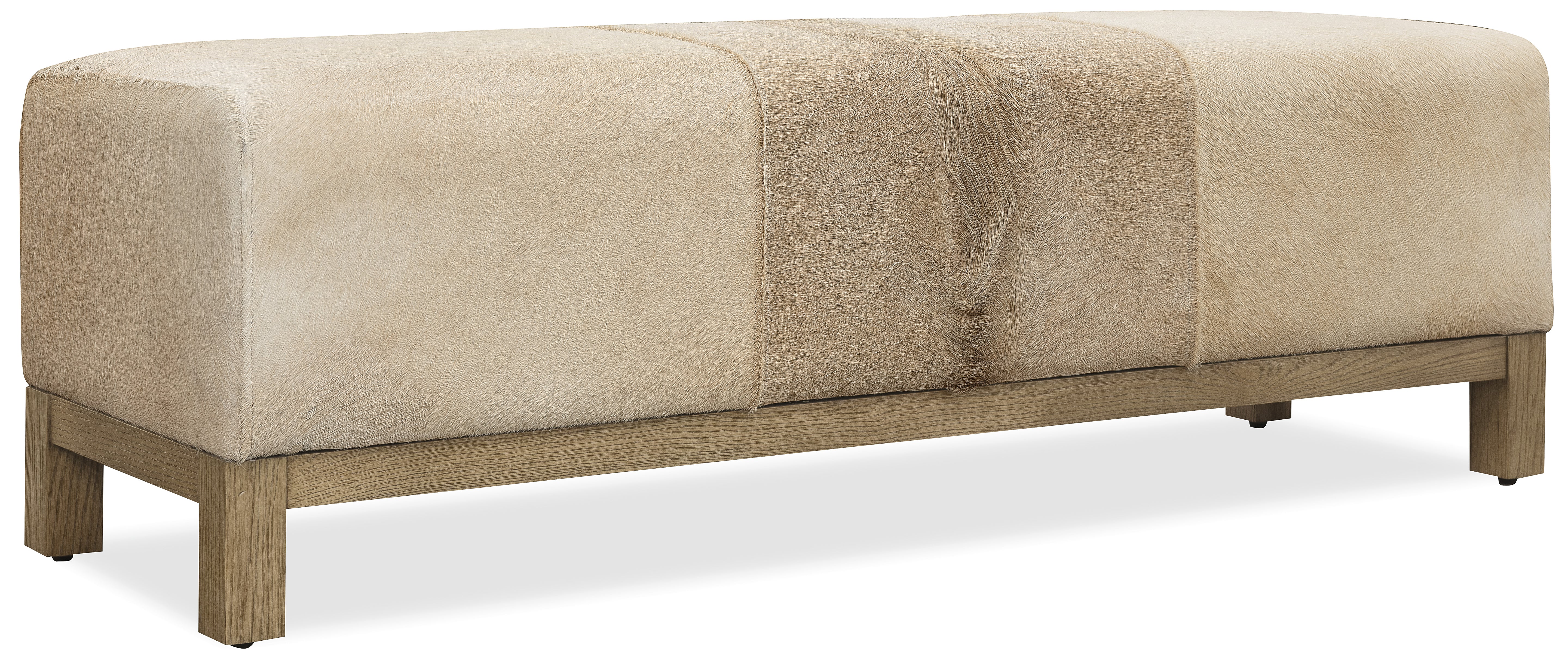 Hooker Furniture Melange Holy Cow Bench in Brown