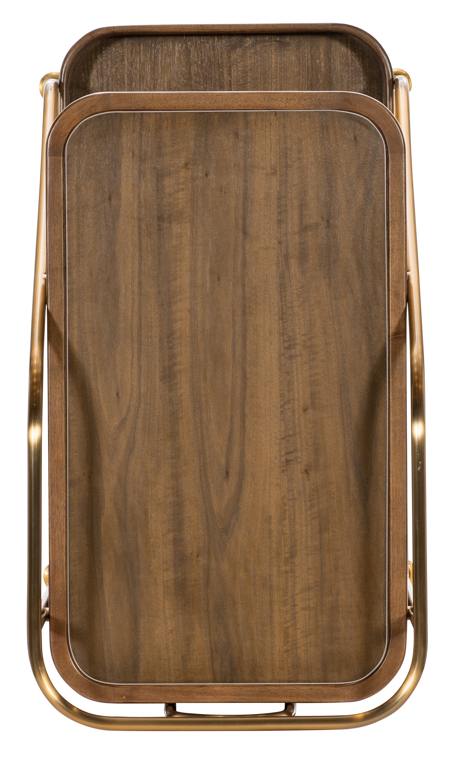 Hooker Furniture Commerce and Market Walnut Wine and Bar Cart