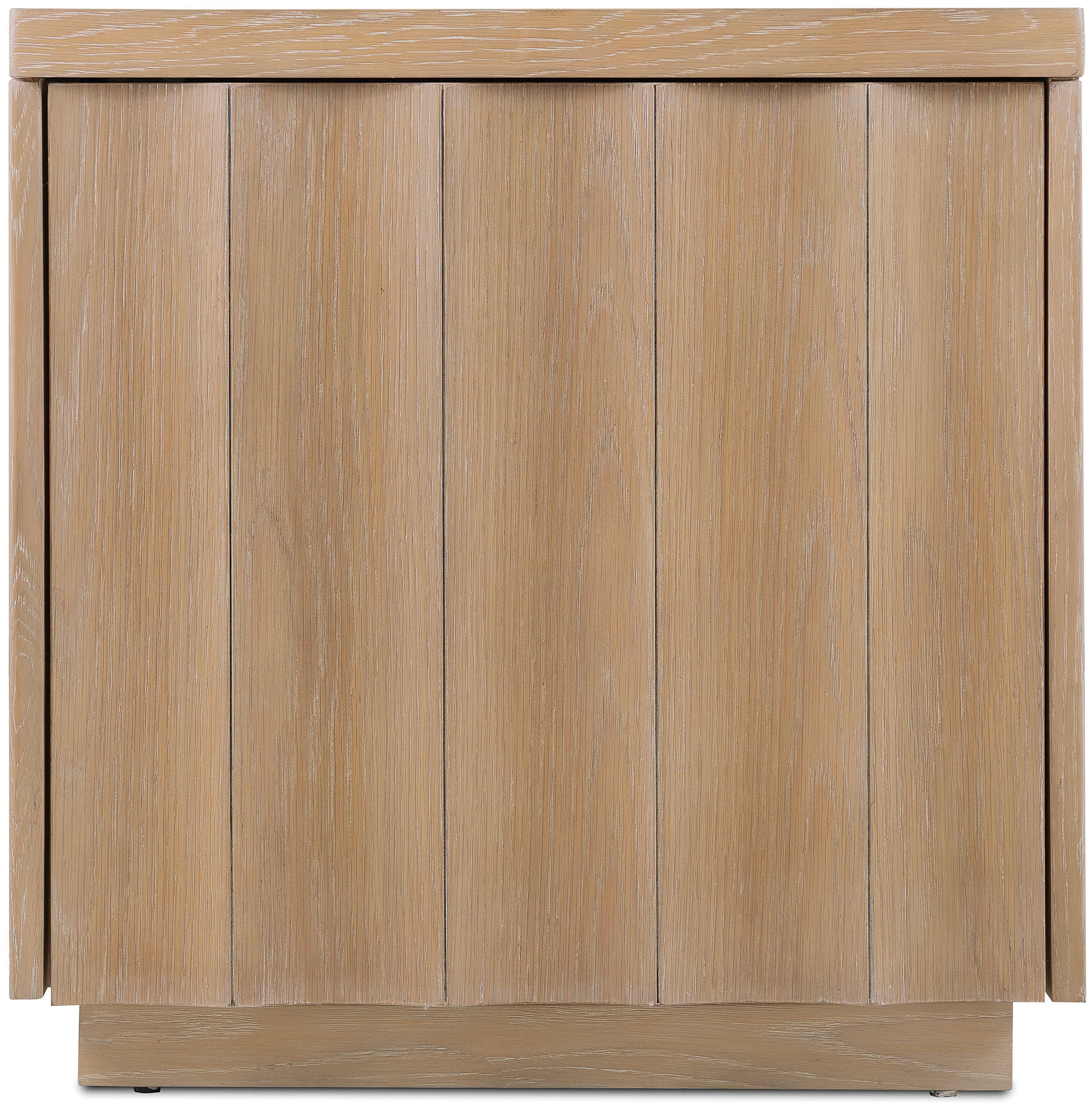 Hooker Furniture Commerce and Market Willow End Table in Light Wood