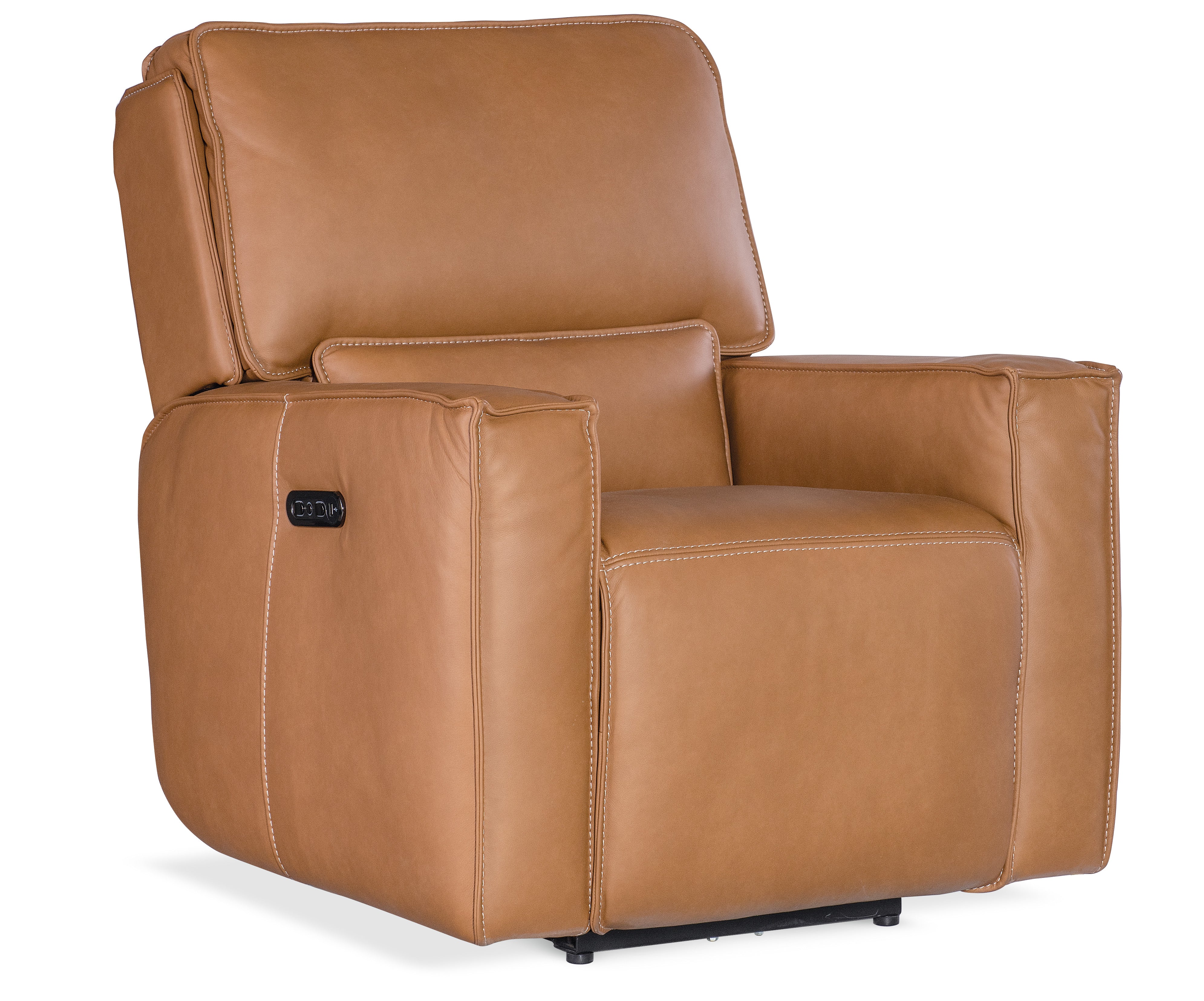 Hooker Furniture Miles Zero Gravity Power Recliner with Power Headrest in Brown