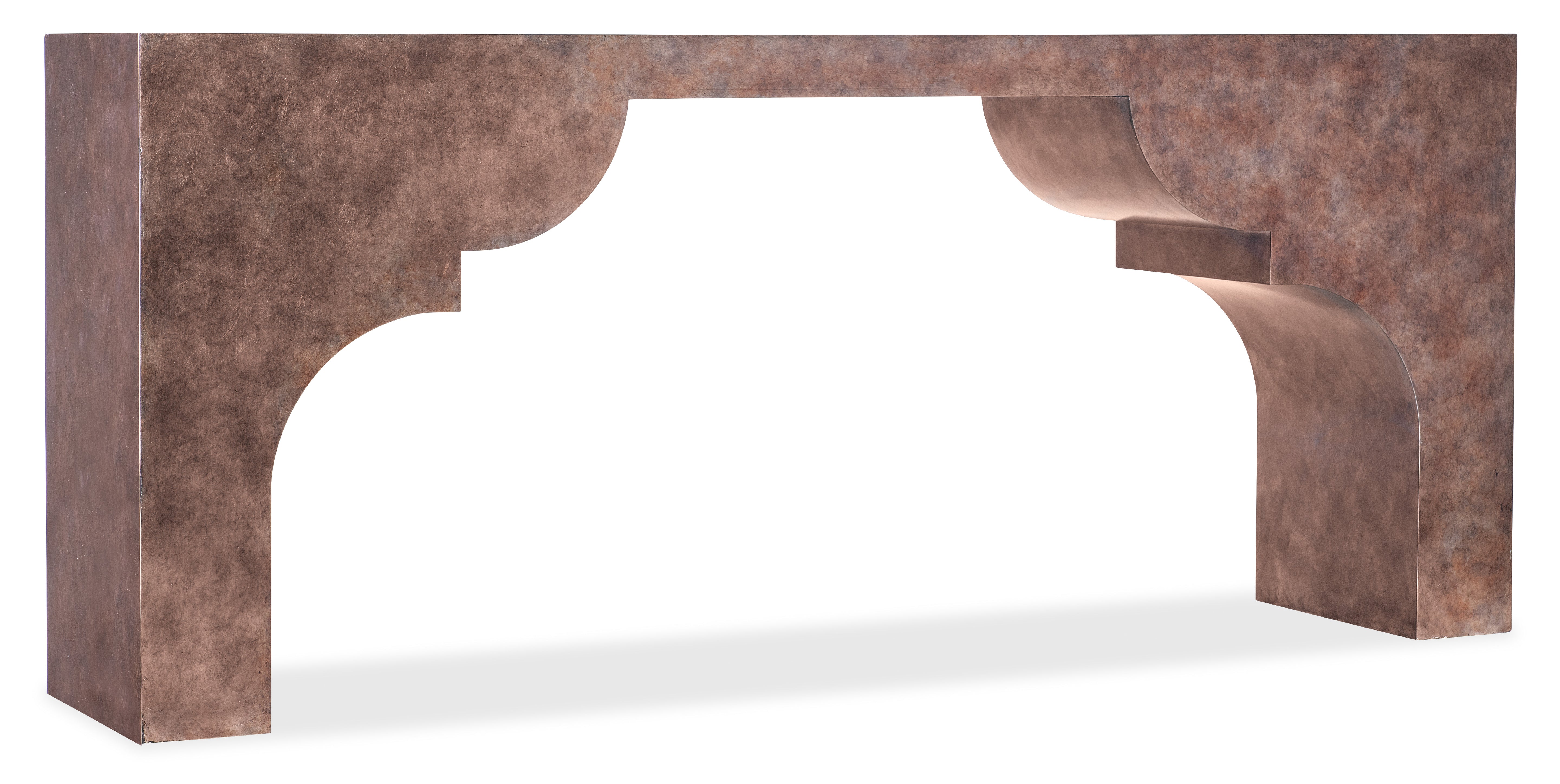 Hooker Furniture Melange Taj Console in Browns