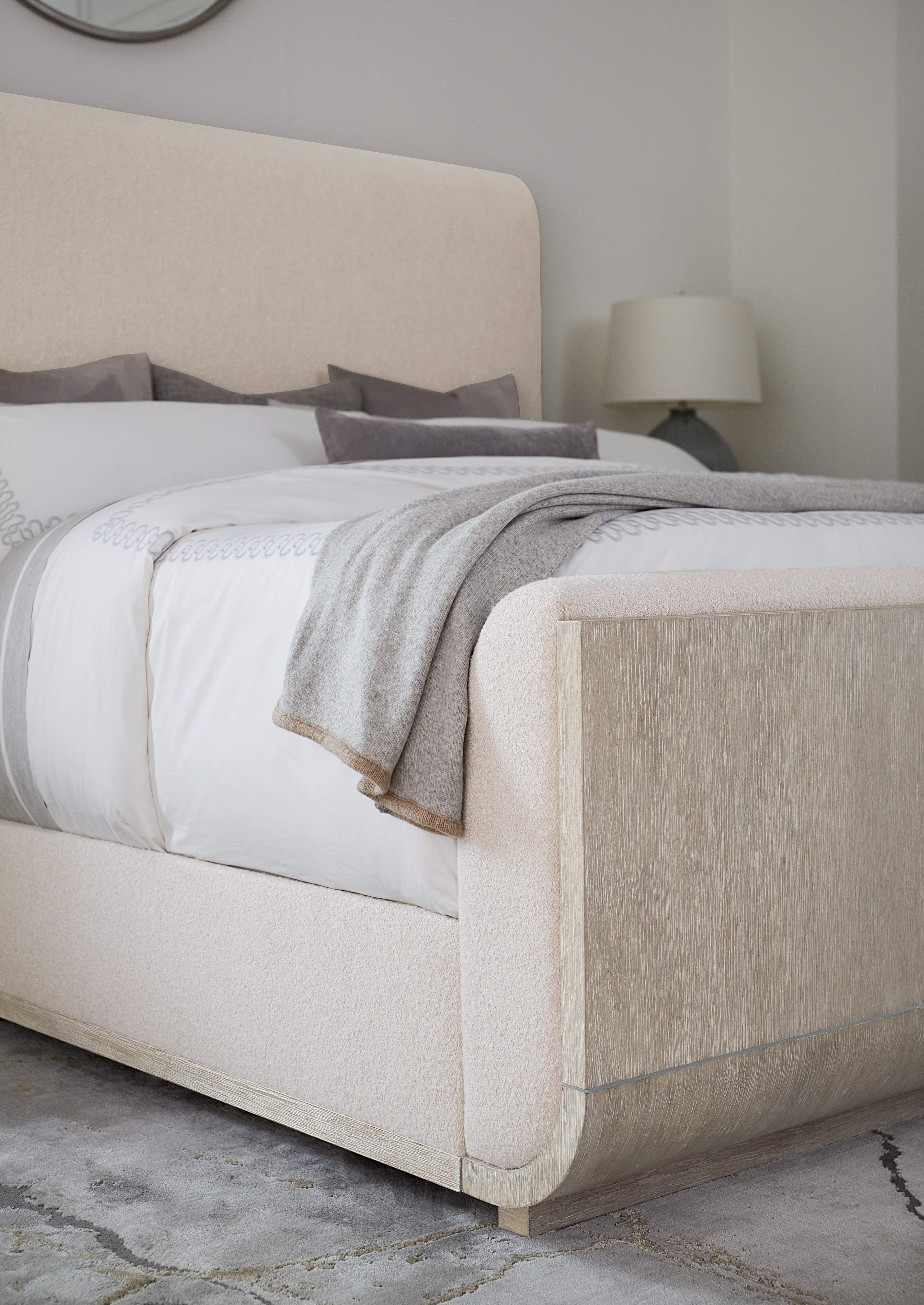 Hooker Furniture Modern Mood Upholstered Panel Bed