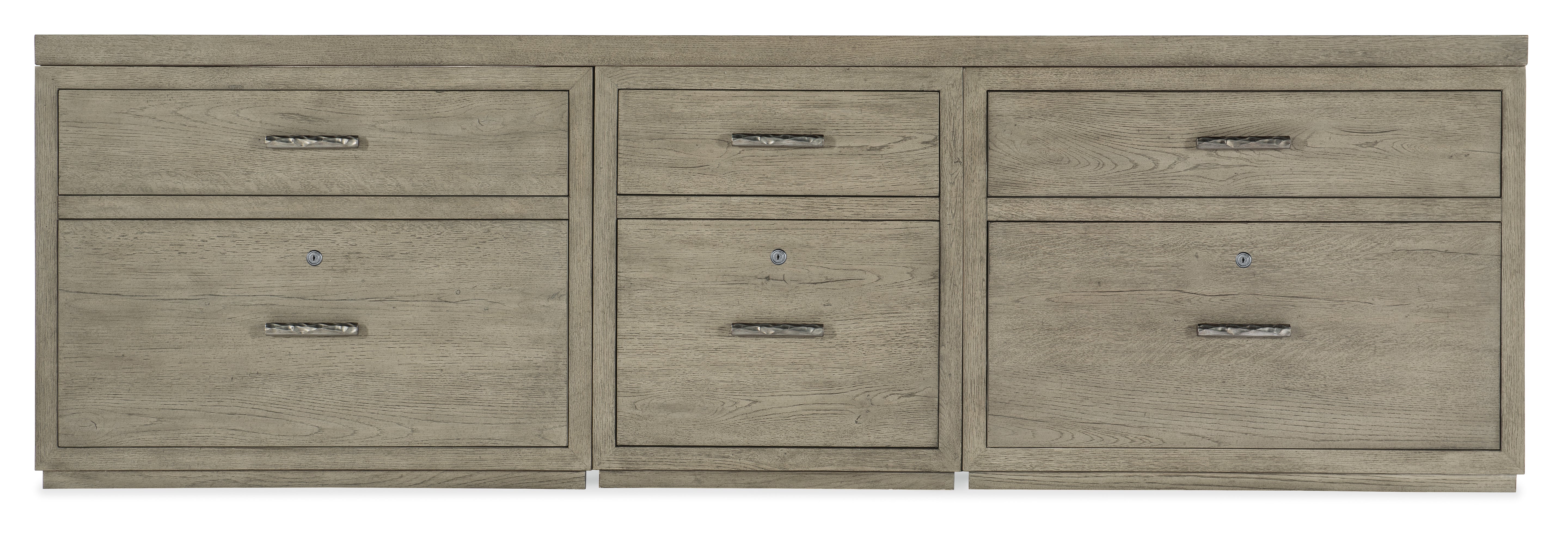 Hooker Furniture Linville Falls 96" Credenza with File and Two Lateral Files