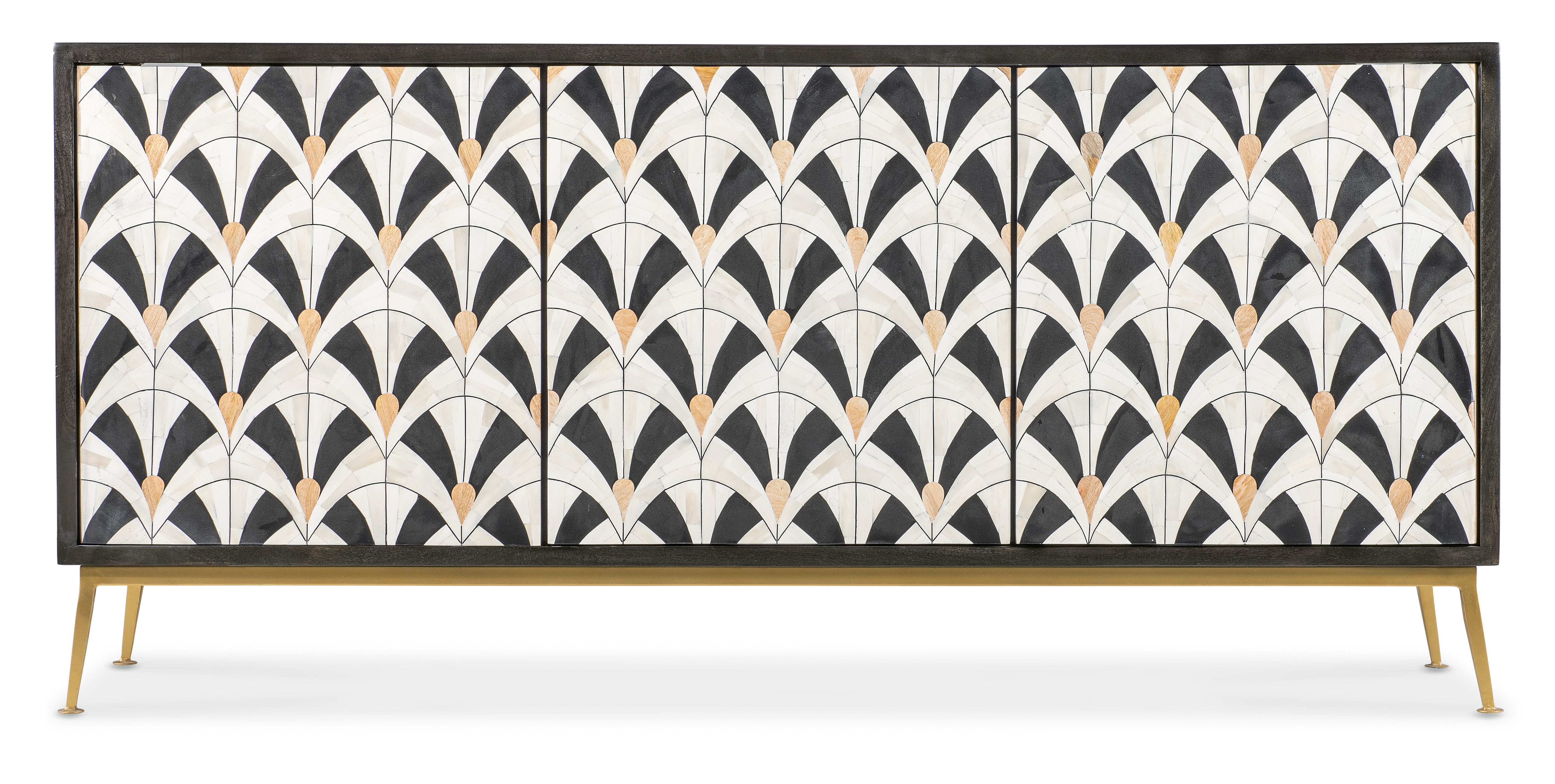 Hooker Furniture Melange Renee Credenza in Blacks