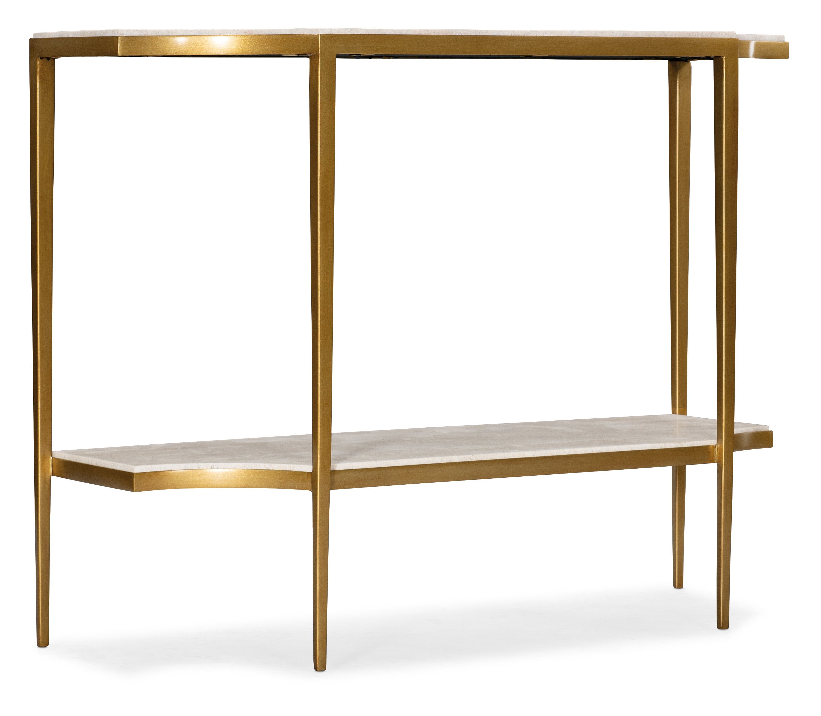 Hooker Furniture Commerce & Market Console Table in Gold