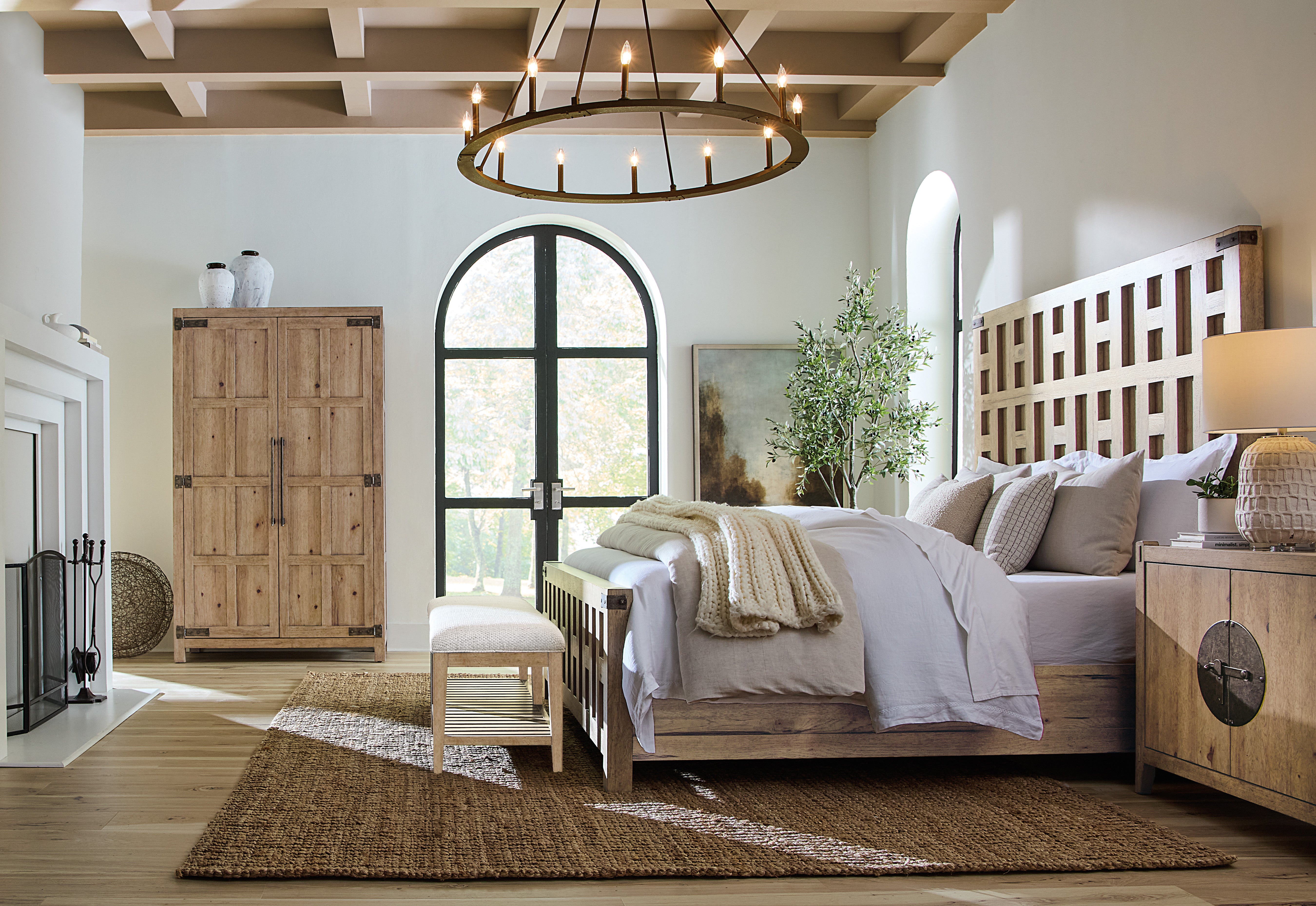 Hooker Furniture Vineyard Row Panel Bed
