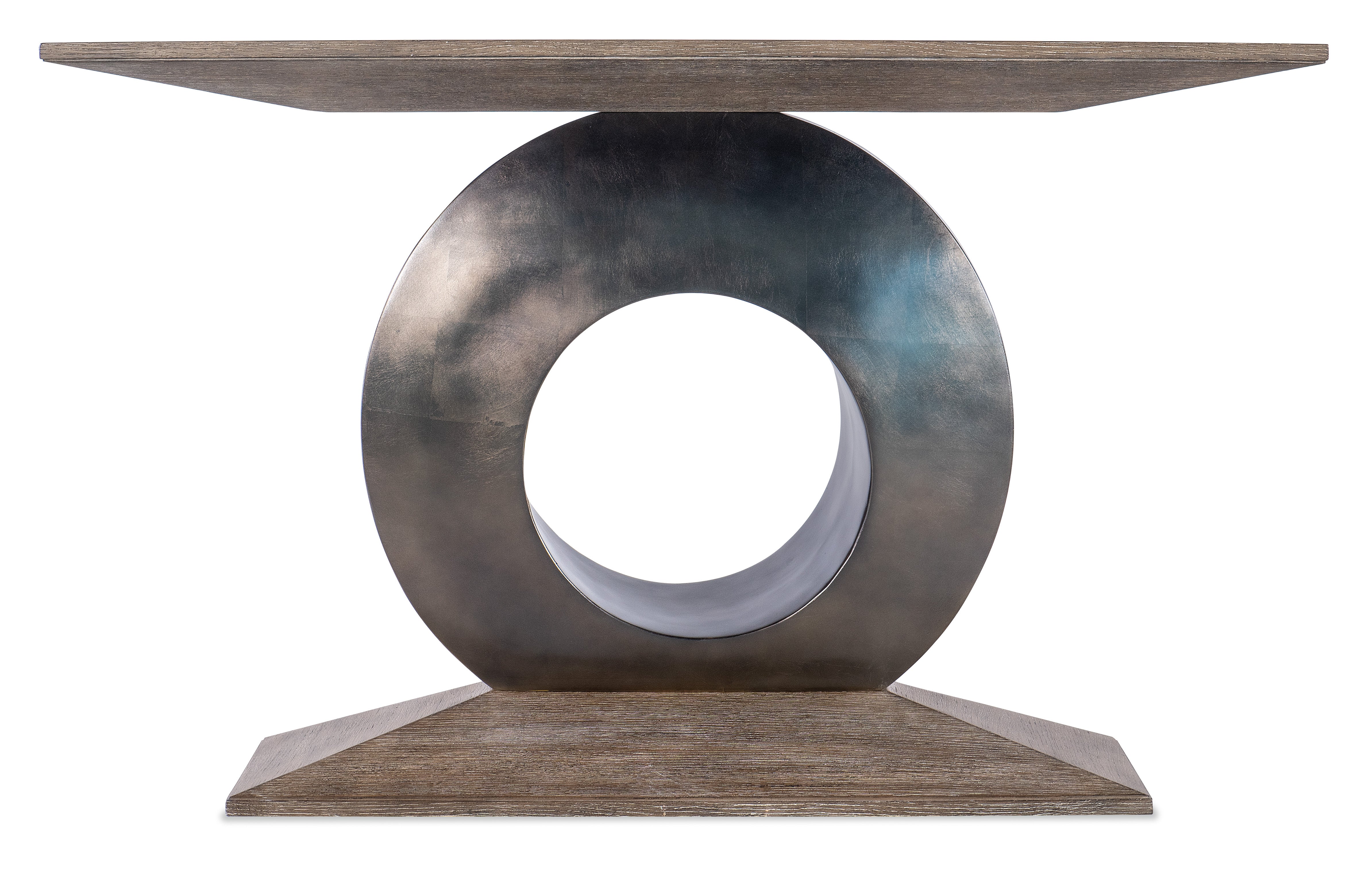 Hooker Furniture Modern Mood Accent Console in Medium Brown