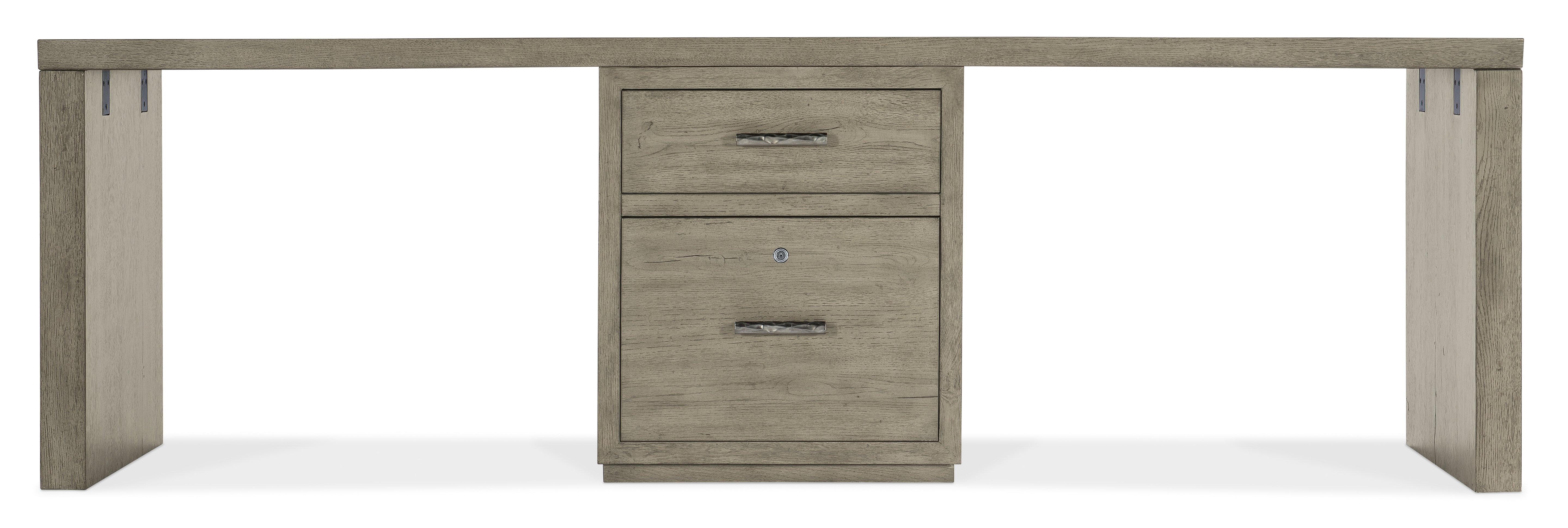 Hooker Furniture Linville Falls 96" Desk with One Centered File