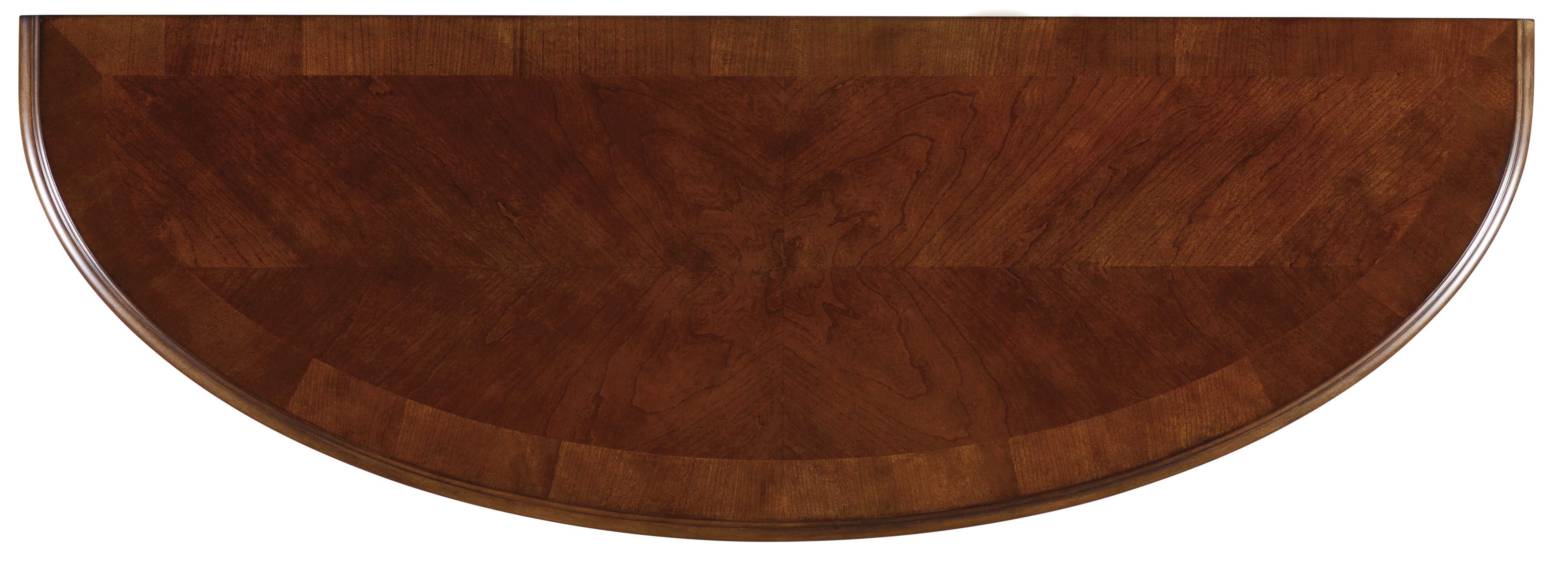 Hooker Furniture Brookhaven Console Table in Medium Brown
