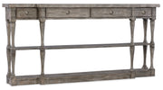 Hooker Furniture Sanctuary Four-Drawer Console in Gray
