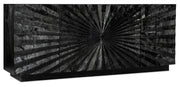 Hooker Furniture Commerce & Market Open Space Entertainment Console in Black