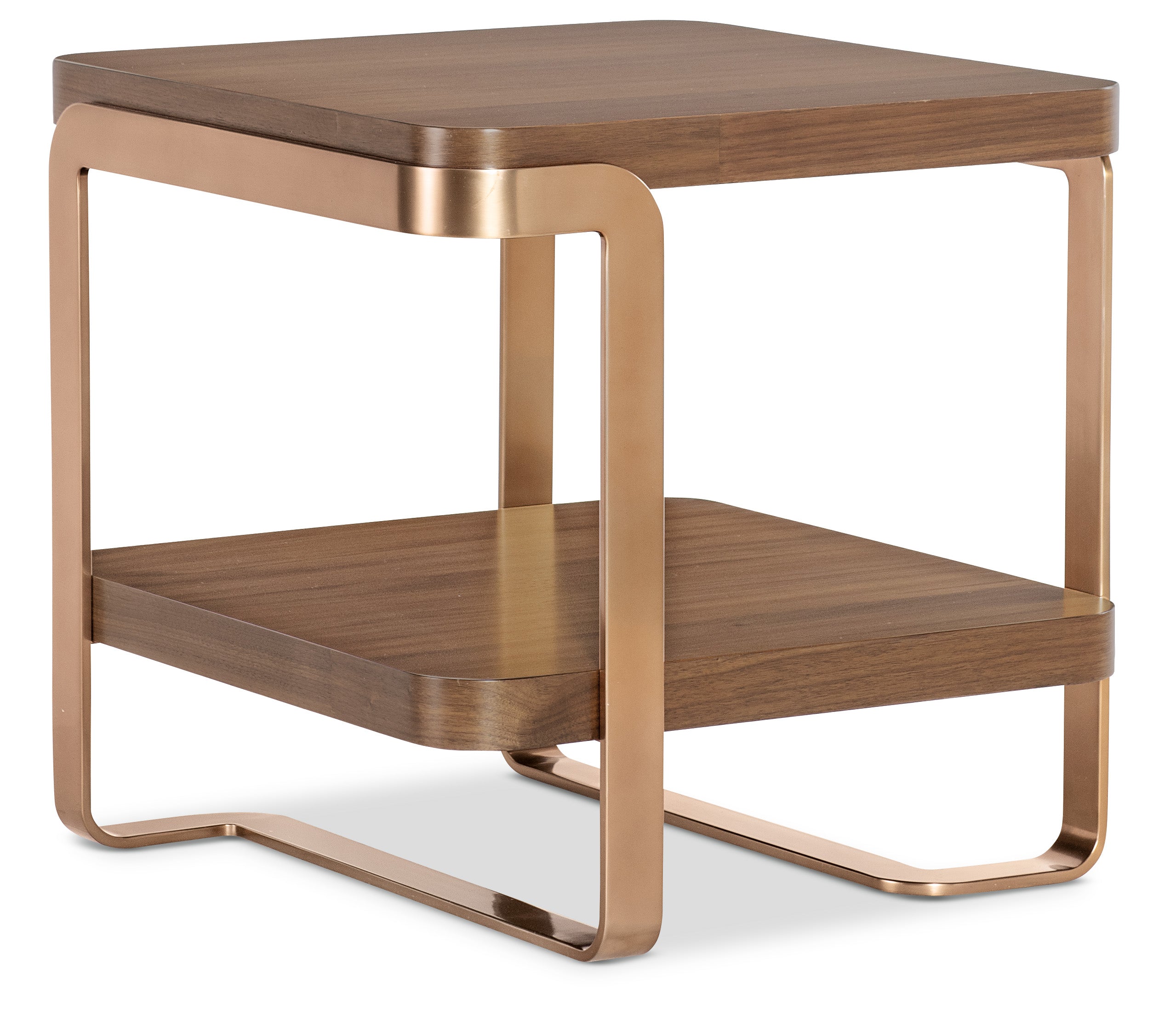 Hooker Furniture Eleana End Table in Medium Wood