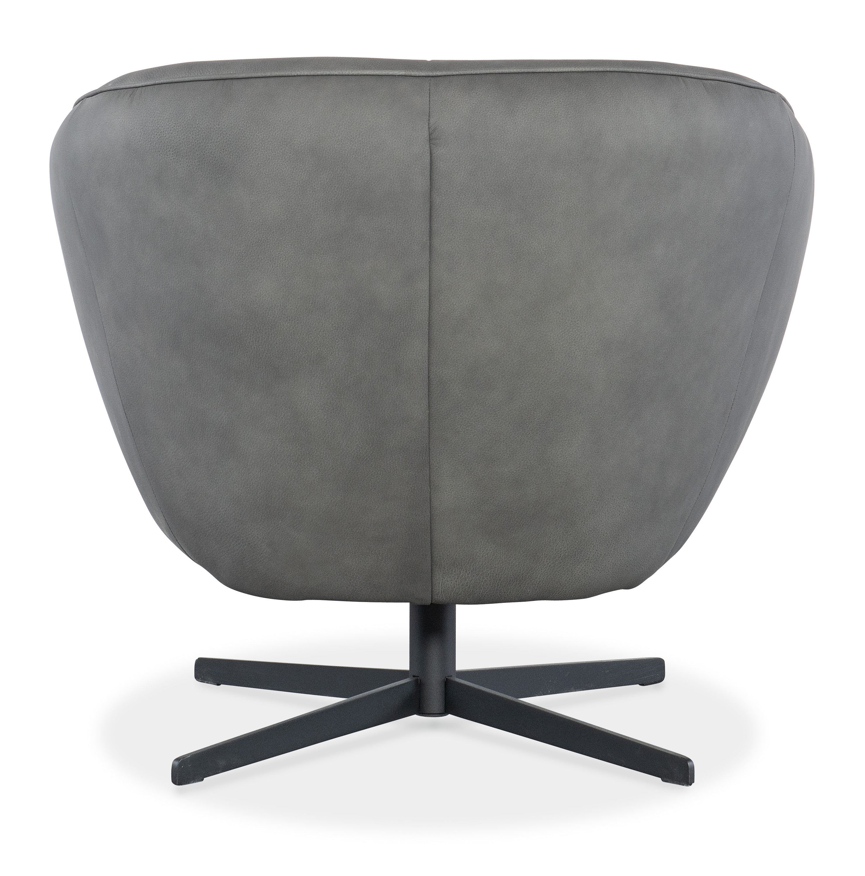 Hooker Furniture Mina Swivel Chair in Gray