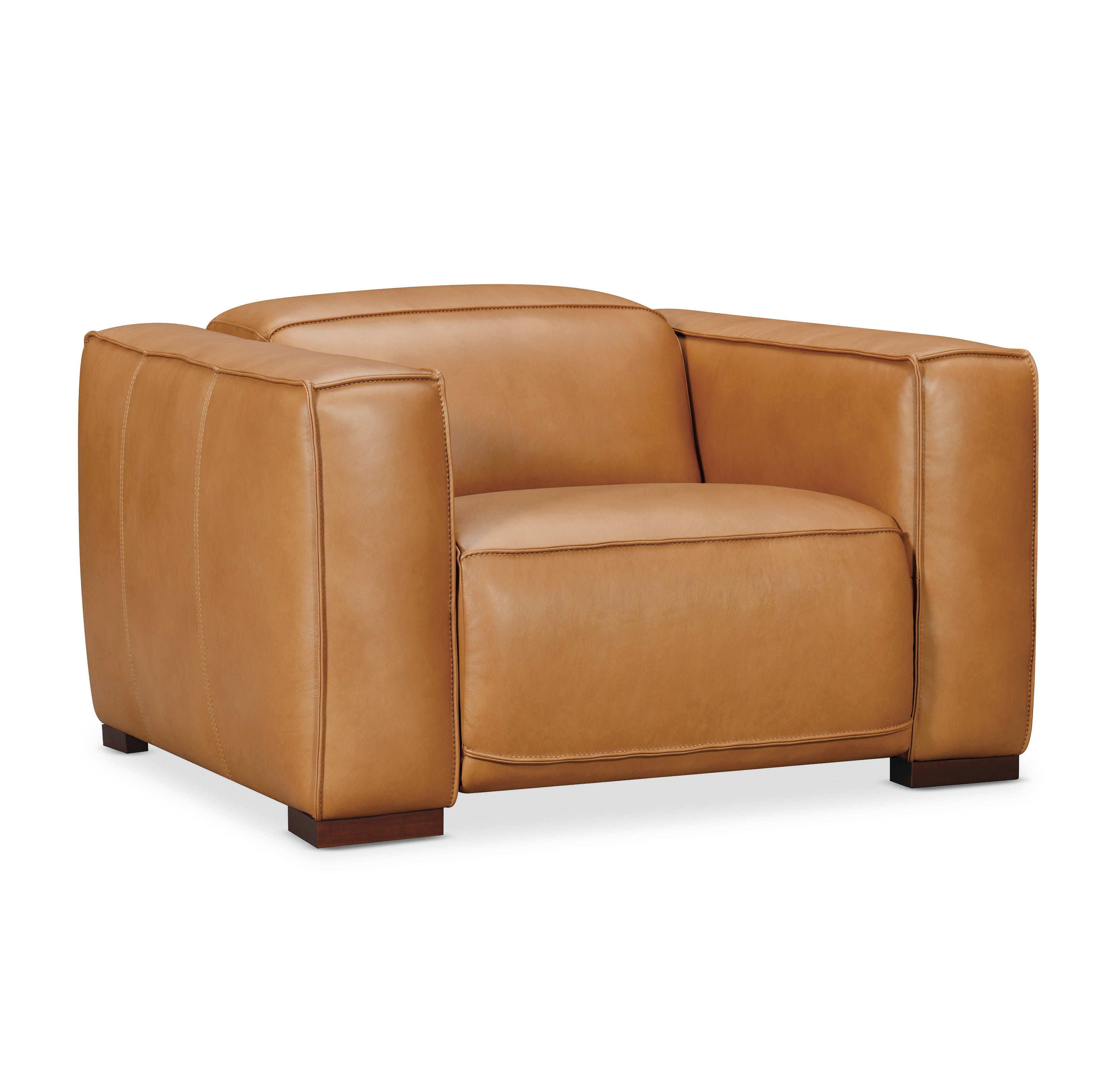 Hooker Furniture Fresco Power Recliner with Power Headrest in Brown