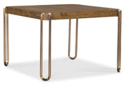 Hooker Furniture Commerce and Market Walnut and Dine Dining Table