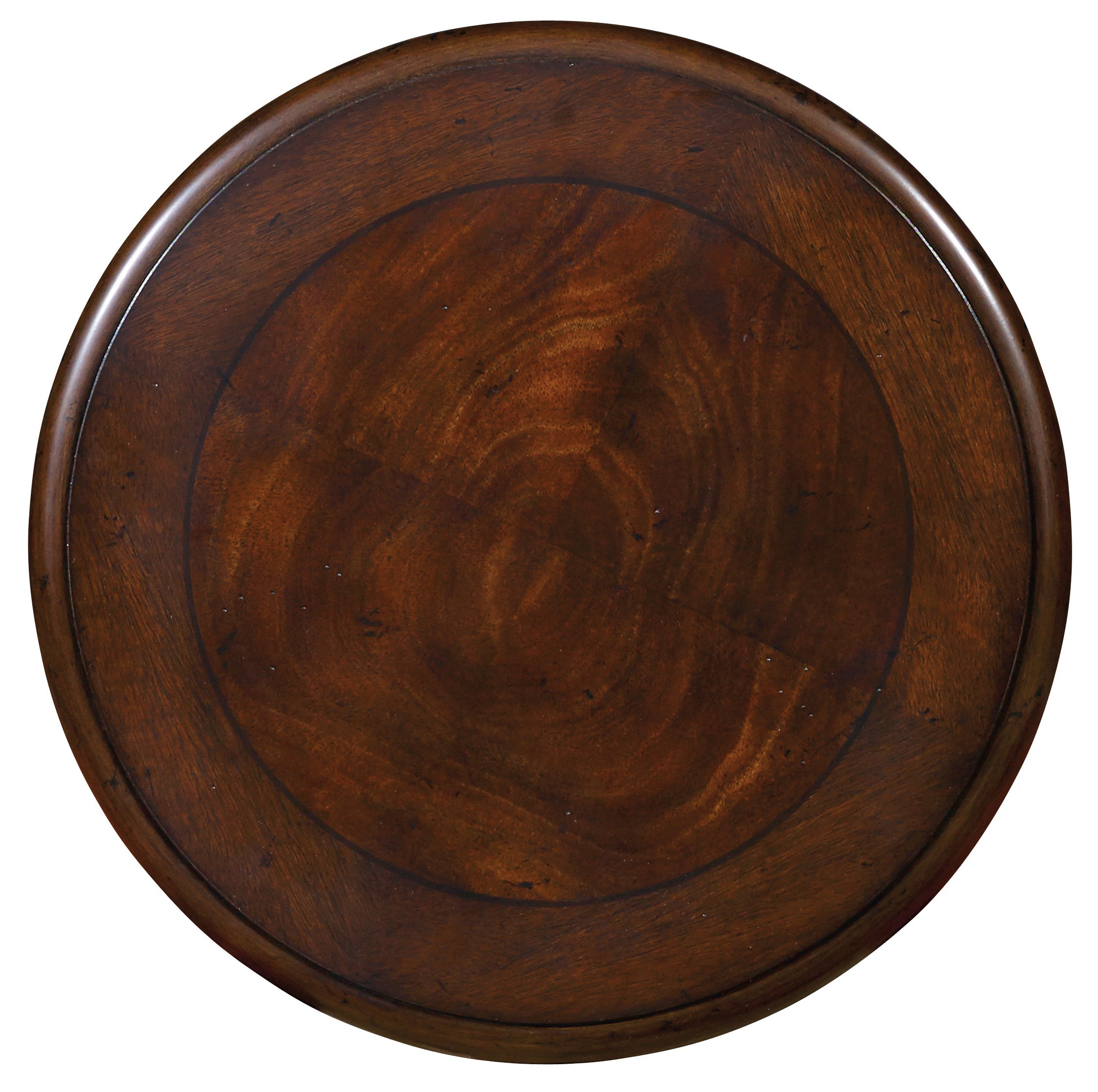 Hooker Furniture Leesburg Martini Table in Dark Brown