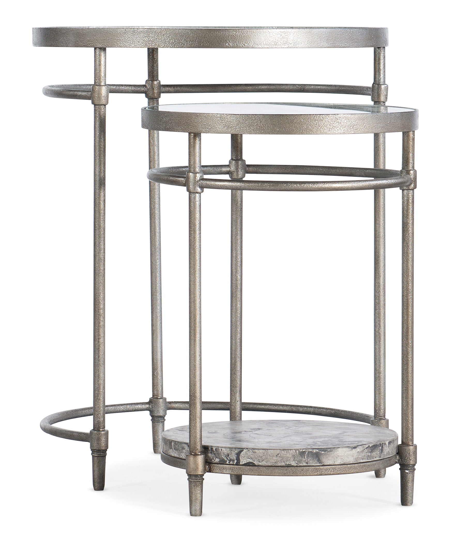 Hooker Furniture Nesting Table in Silvers