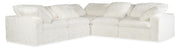 Hooker Furniture Barefoot 5-Seat Sectional in White